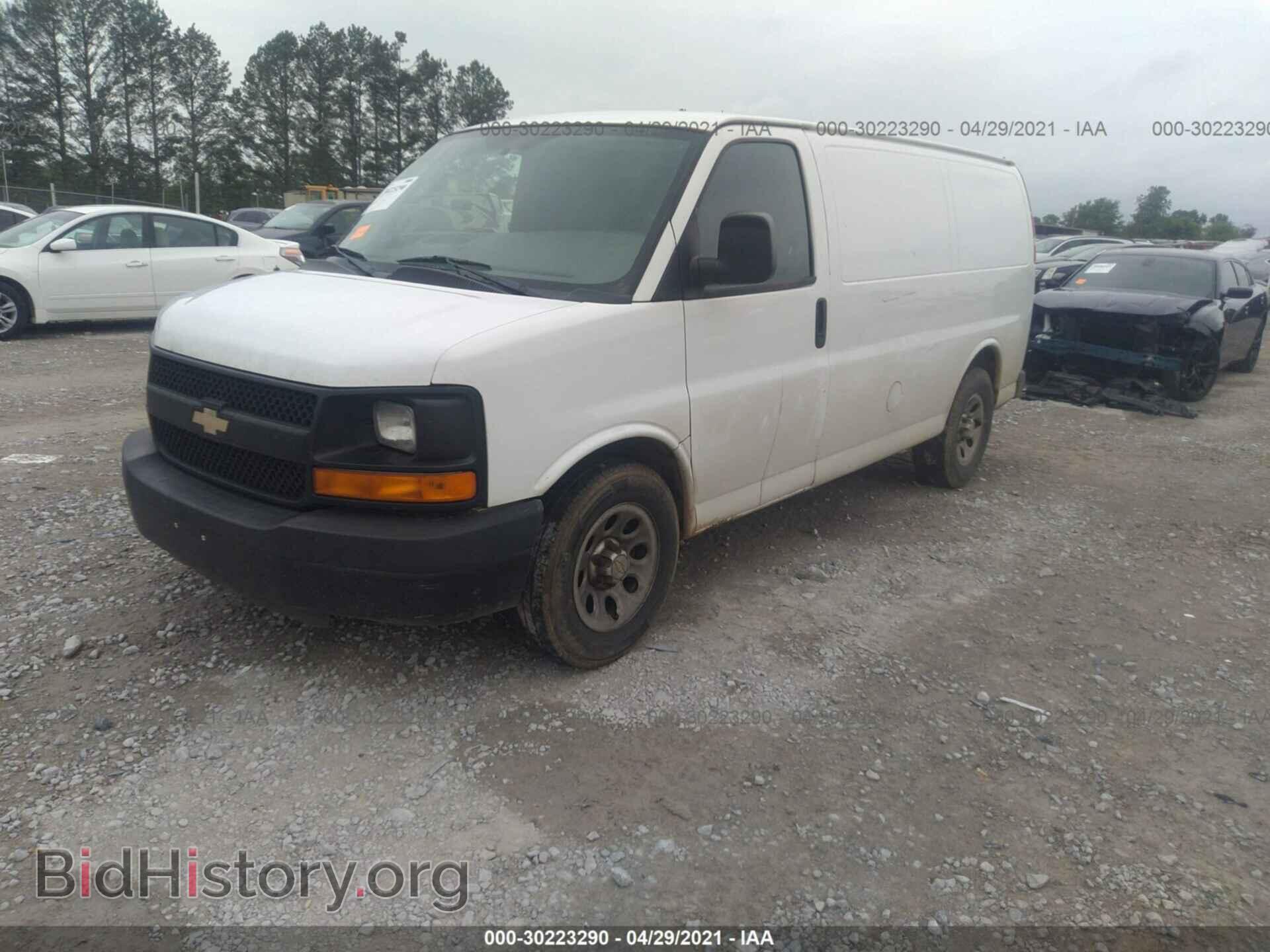 2012 CHEVROLET EXPRESS CARGO VAN - VIN: 1GCSGAFX8C1144280 - Фото 2