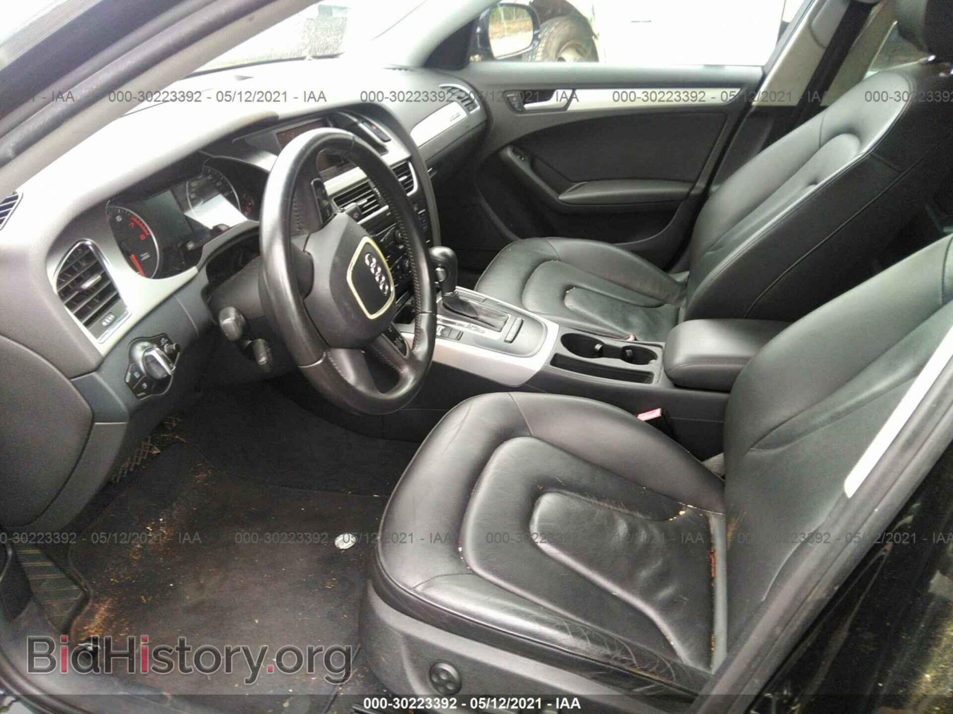 2012 AUDI A4 - VIN: WAUBFAFL2CA061103 - Фото 5