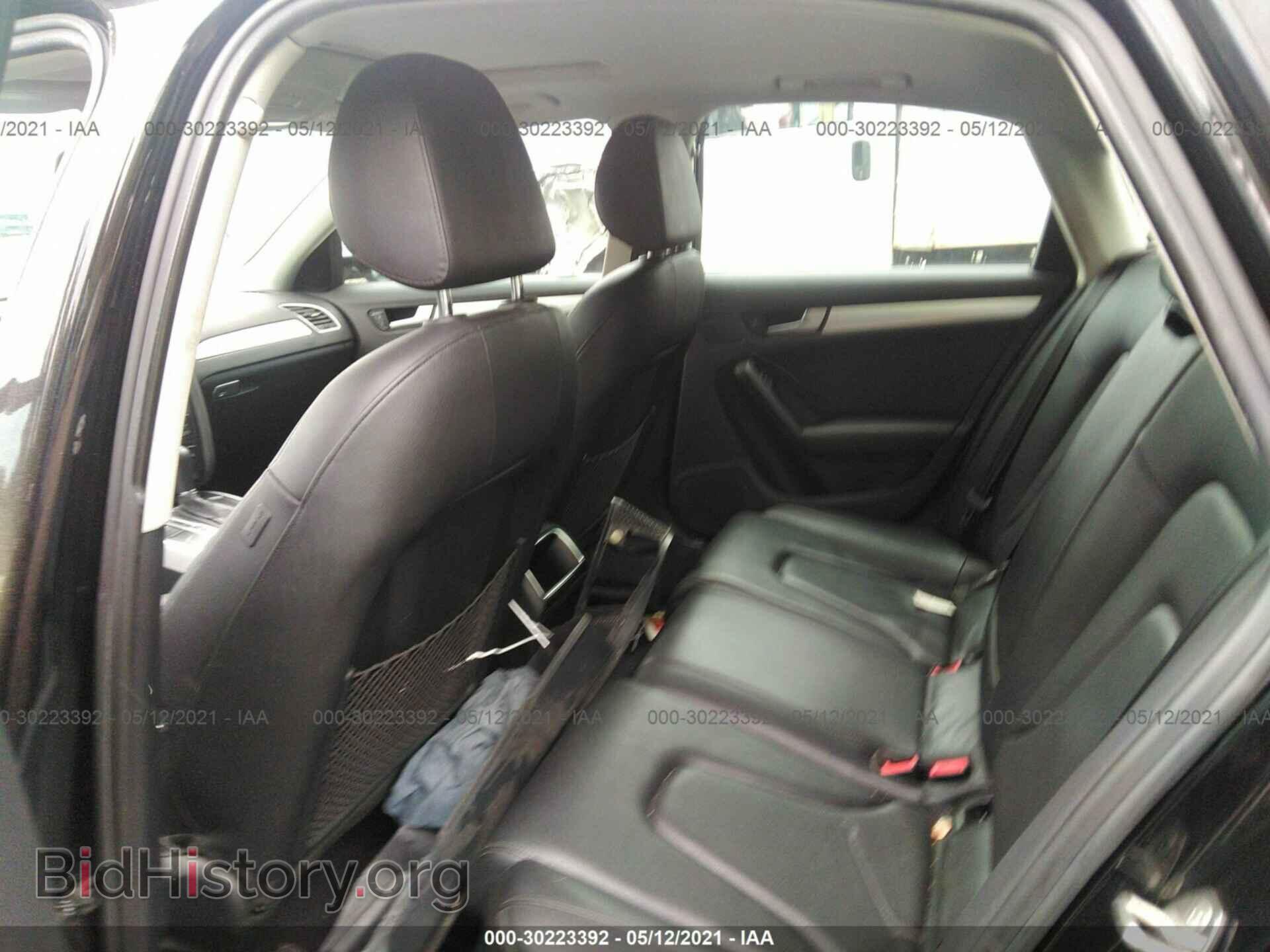 2012 AUDI A4 - VIN: WAUBFAFL2CA061103 - Фото 8