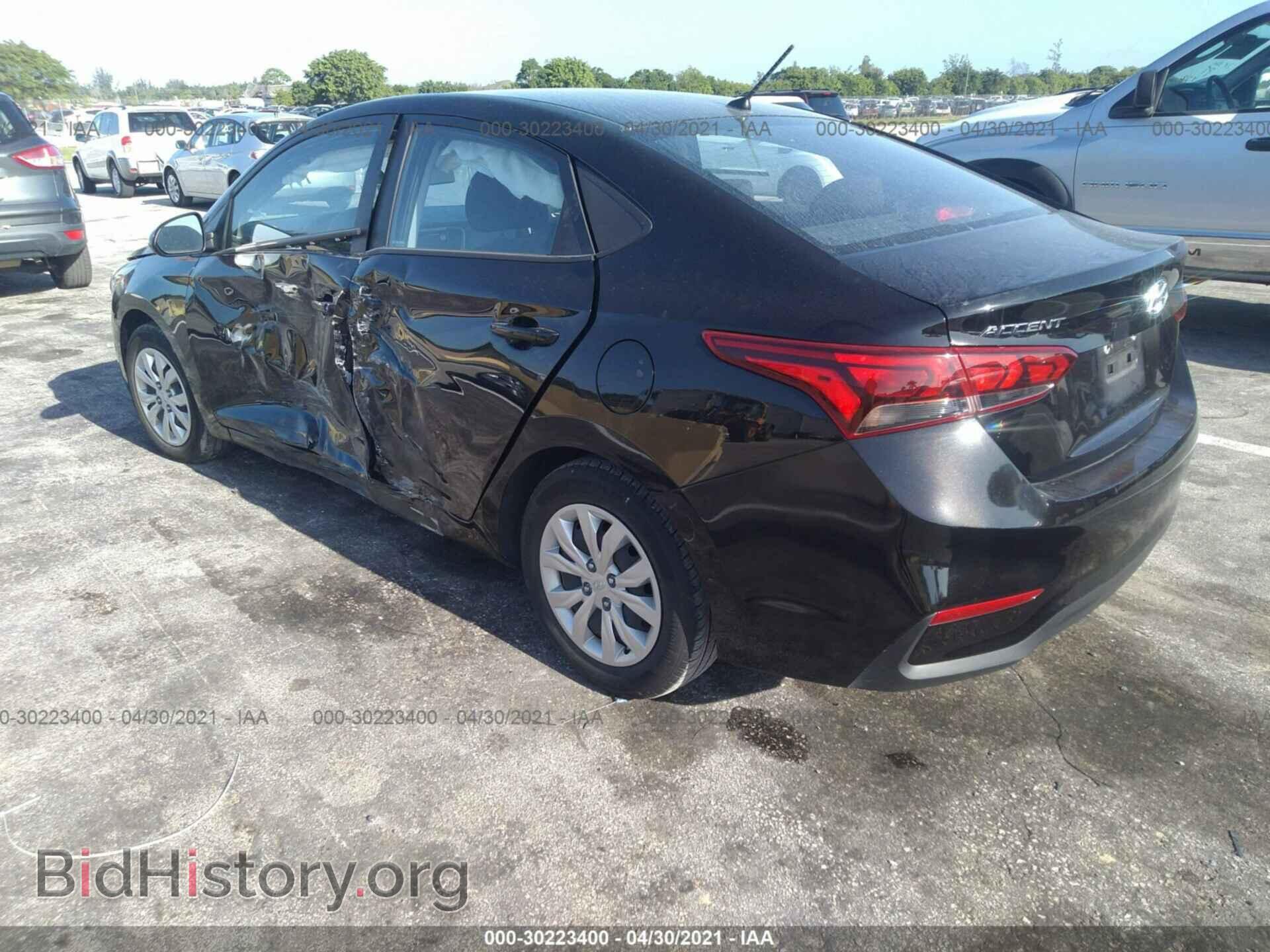 2020 HYUNDAI ACCENT - VIN: 3KPC24A64LE109770 - Фото 3