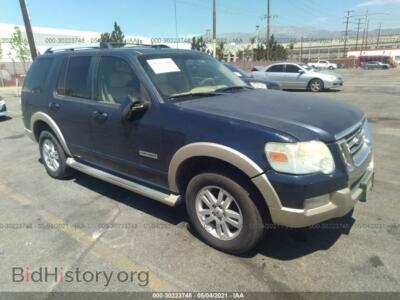 2006 Ford EXPLORER Eddie Bauer, blue — VIN 1FMEU64E66UB72274, IAAI