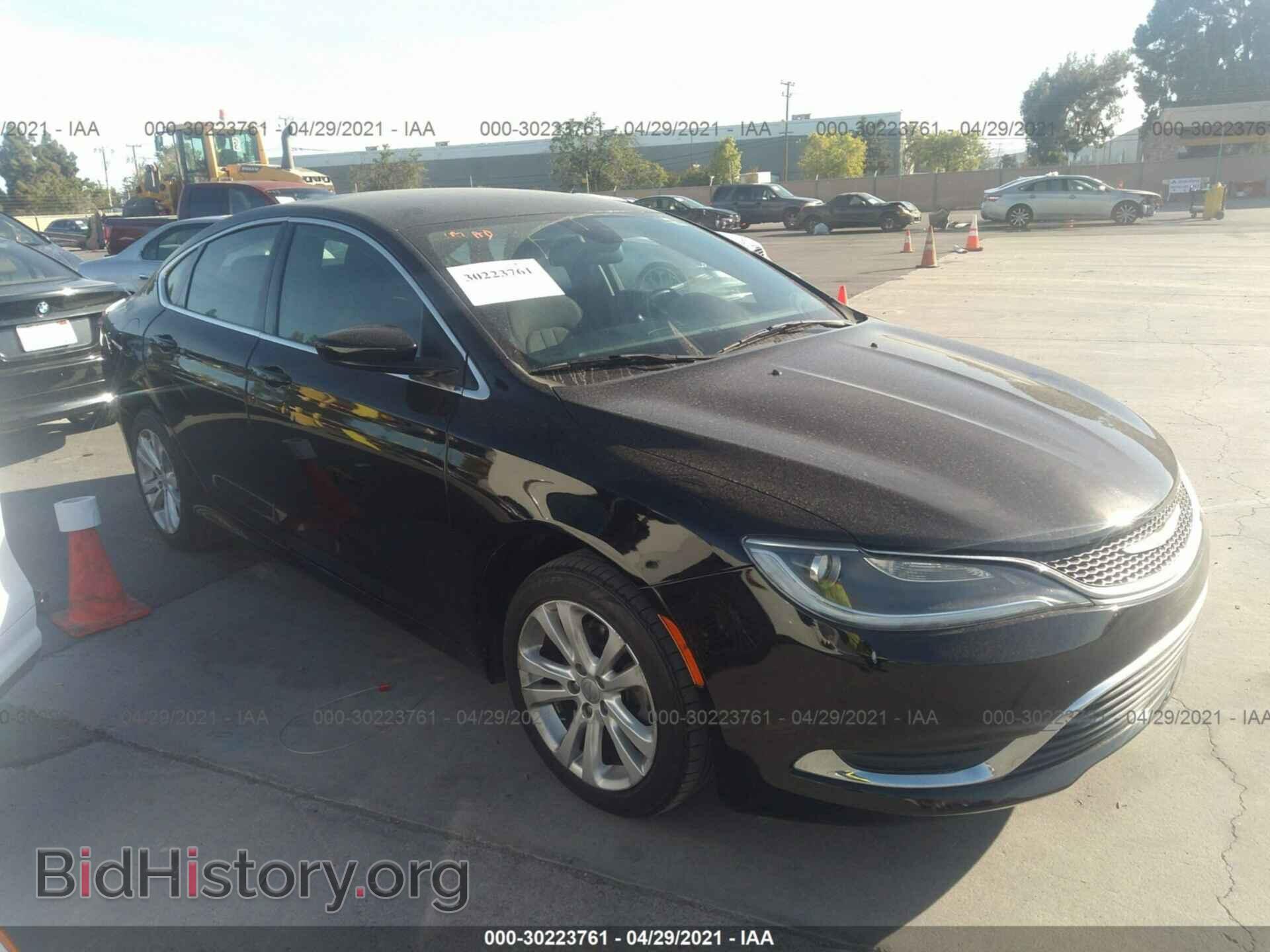 Фотография 1C3CCCAB5FN660461 - CHRYSLER 200 2015