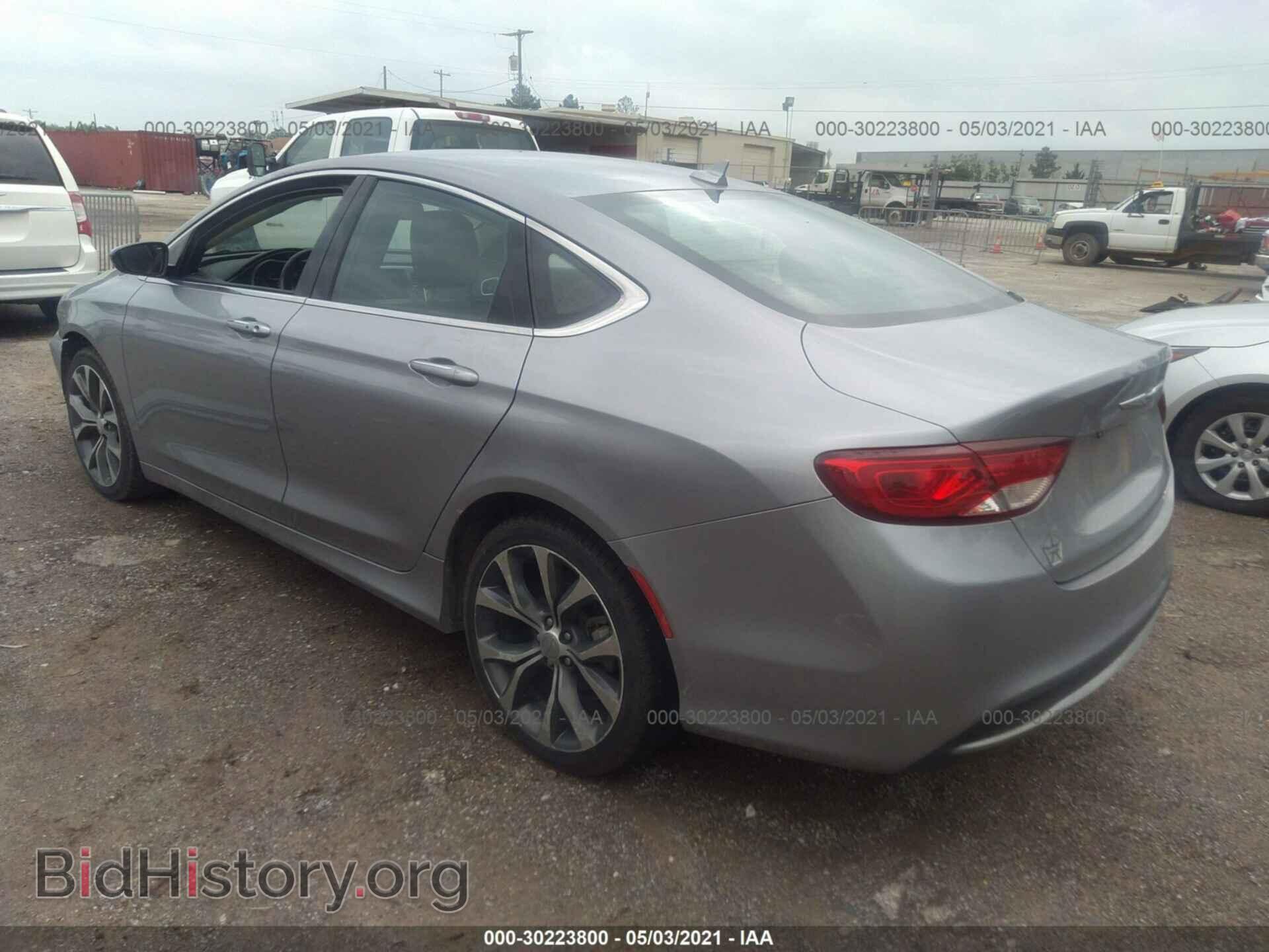 2016 CHRYSLER 200 - VIN: 1C3CCCCB2GN111315 - Фото 3