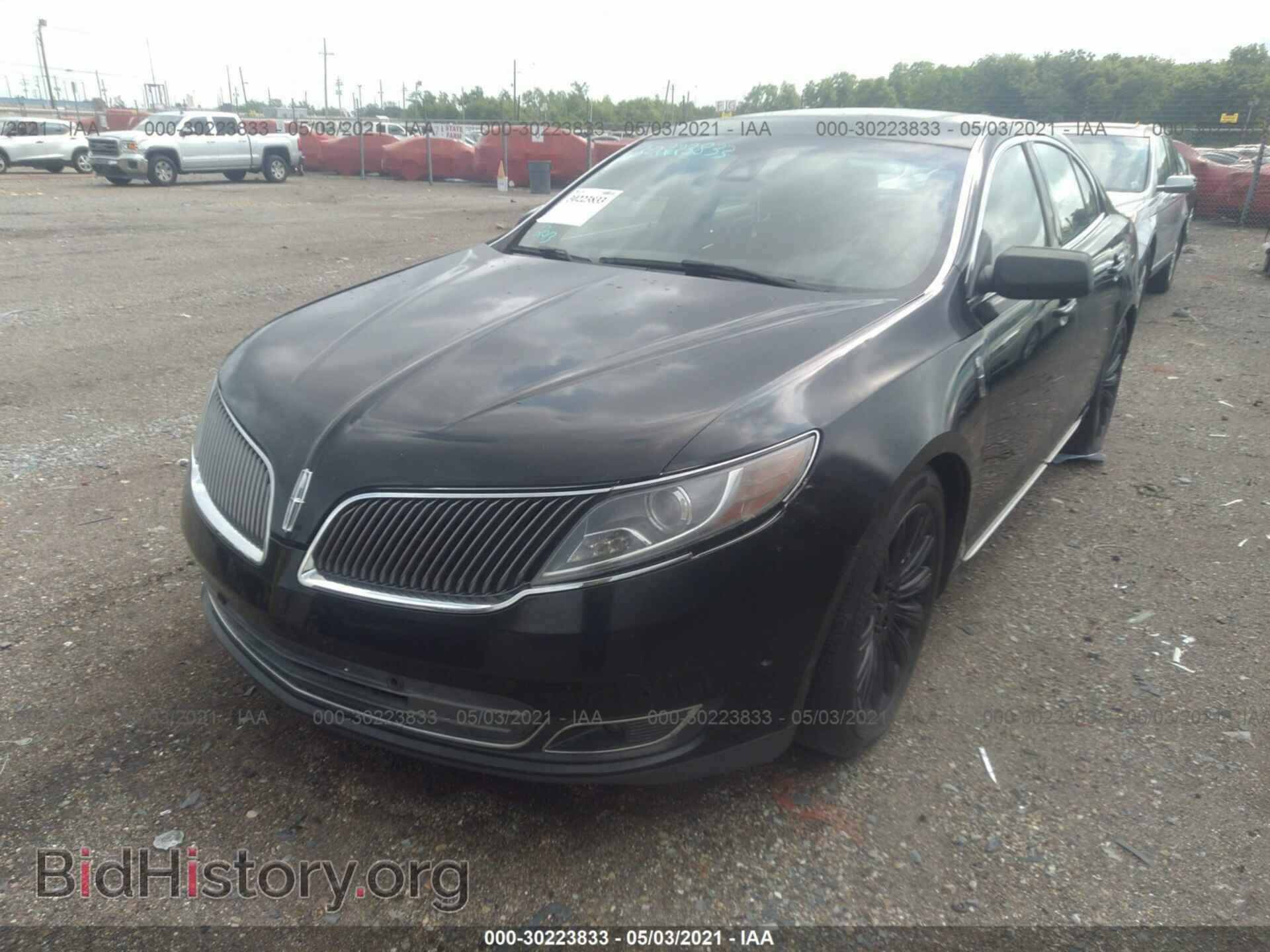 2013 LINCOLN MKS - VIN: 1LNHL9EK3DG609018 - Фото 2