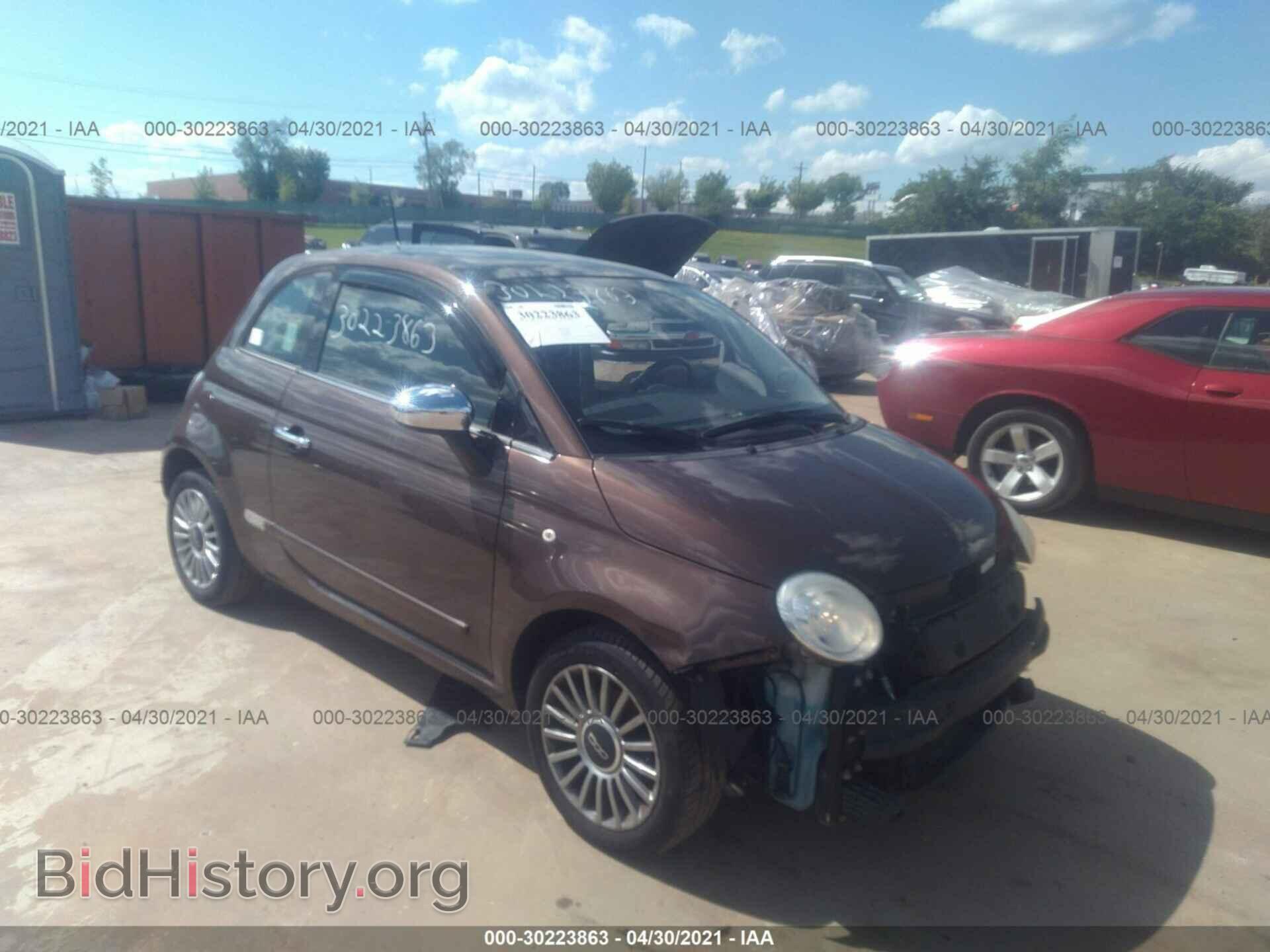 Photo 3C3CFFCR9CT127673 - FIAT 500 2012