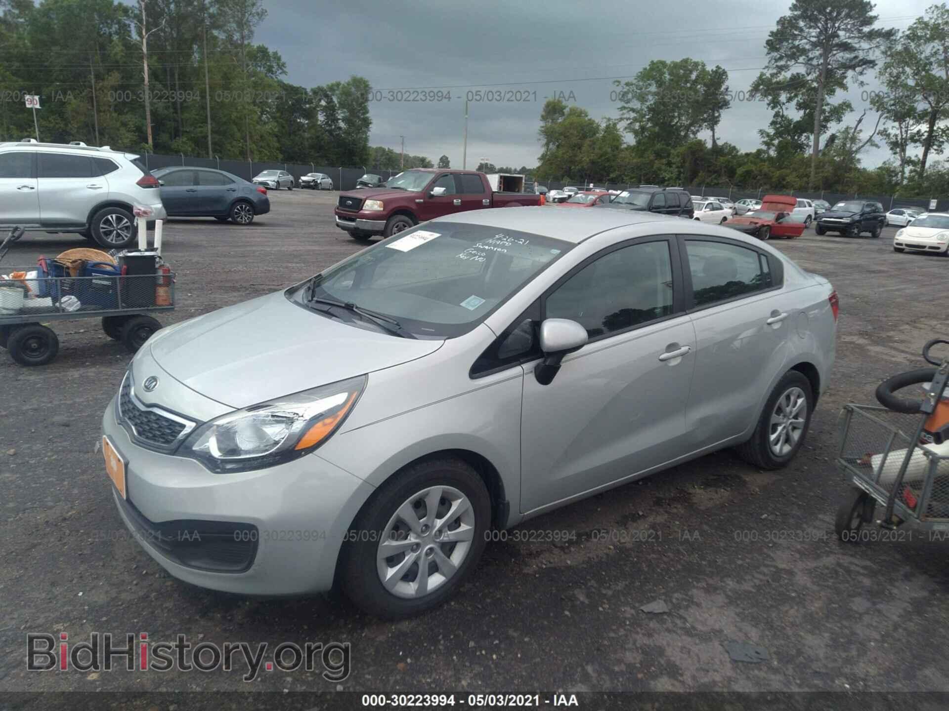 2012 KIA RIO - VIN: KNADN4A38C6077992 - Photo 2