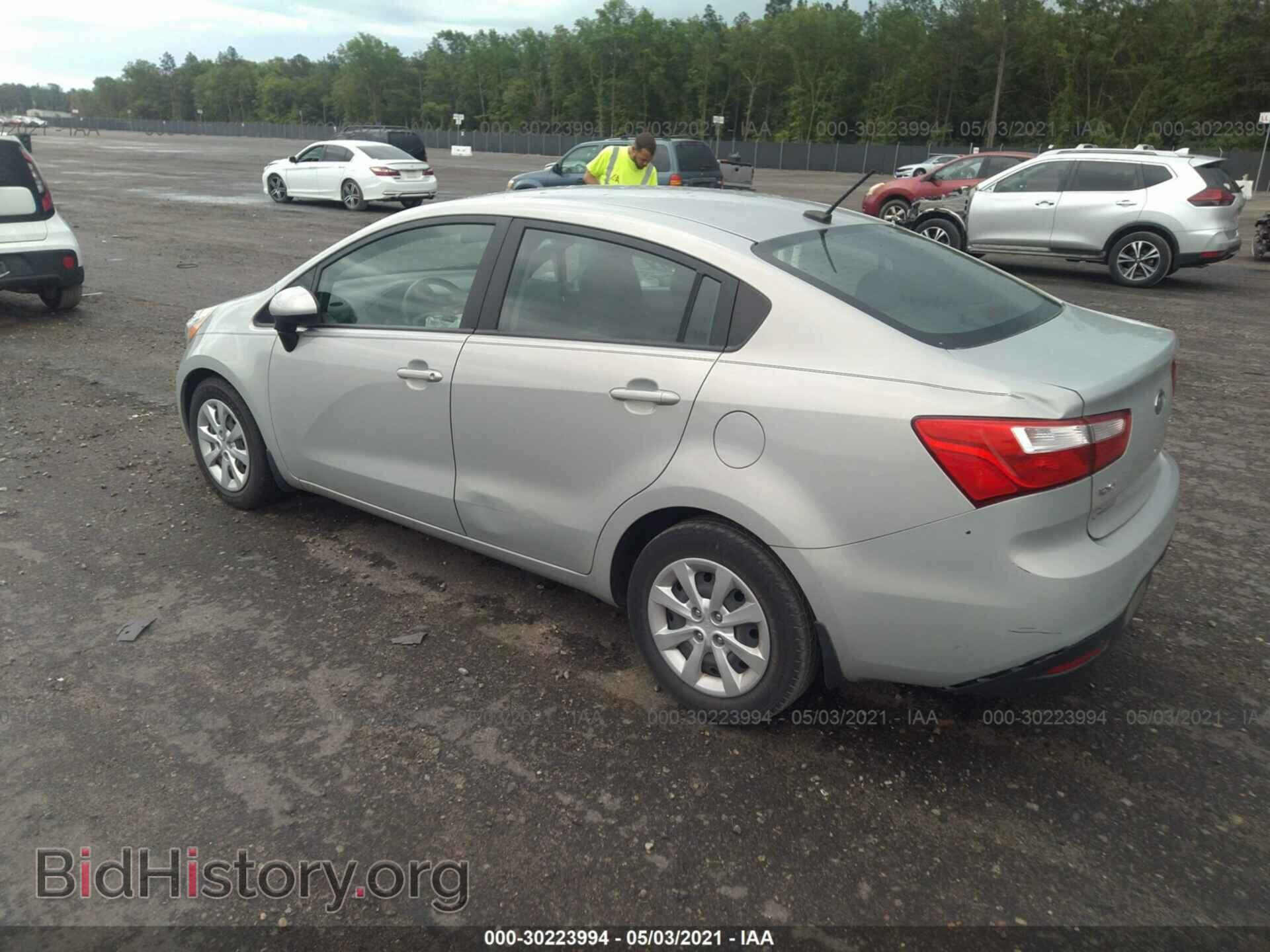 2012 KIA RIO - VIN: KNADN4A38C6077992 - Photo 3