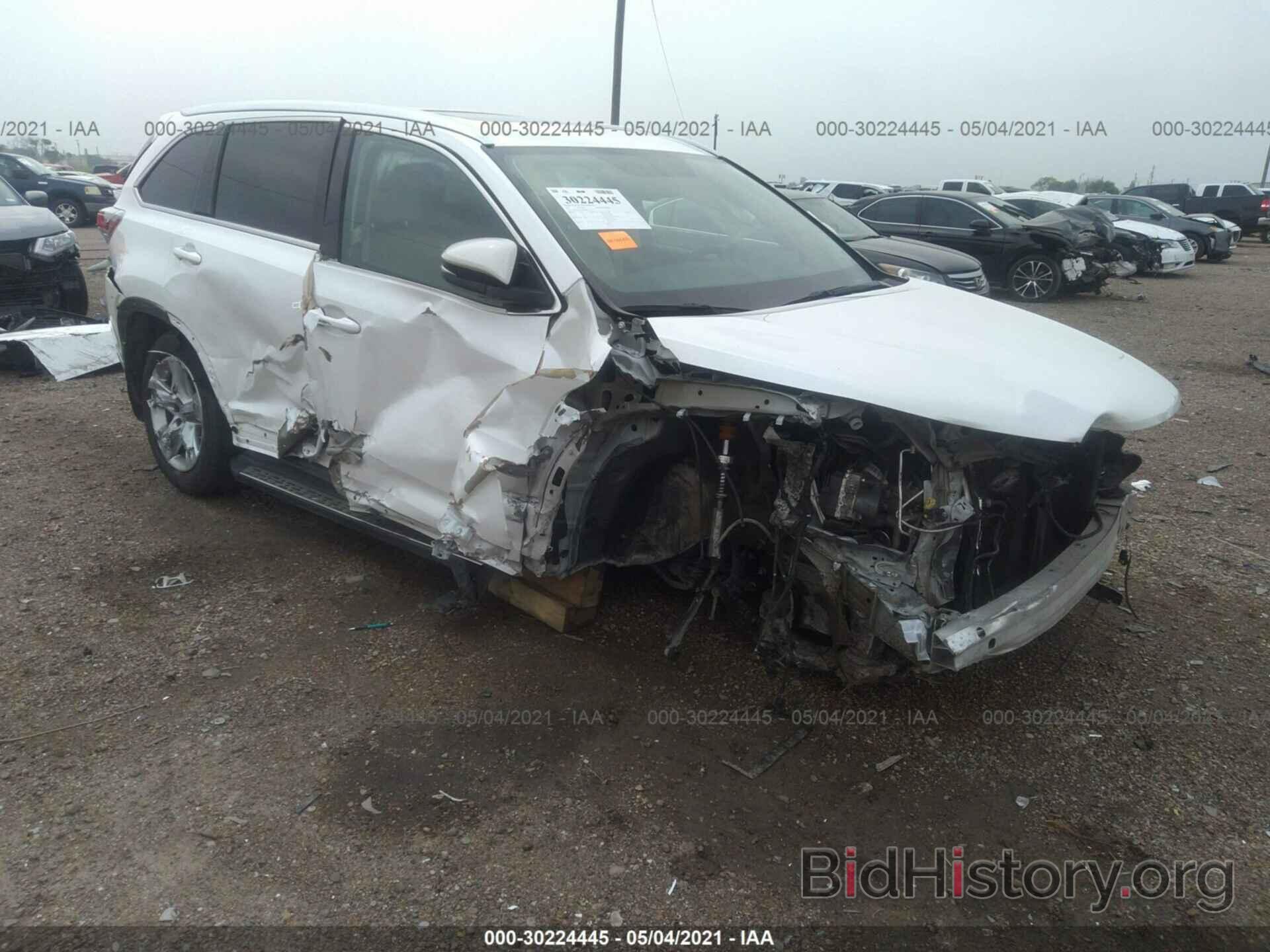 Photo 5TDYKRFH4FS099006 - TOYOTA HIGHLANDER 2015