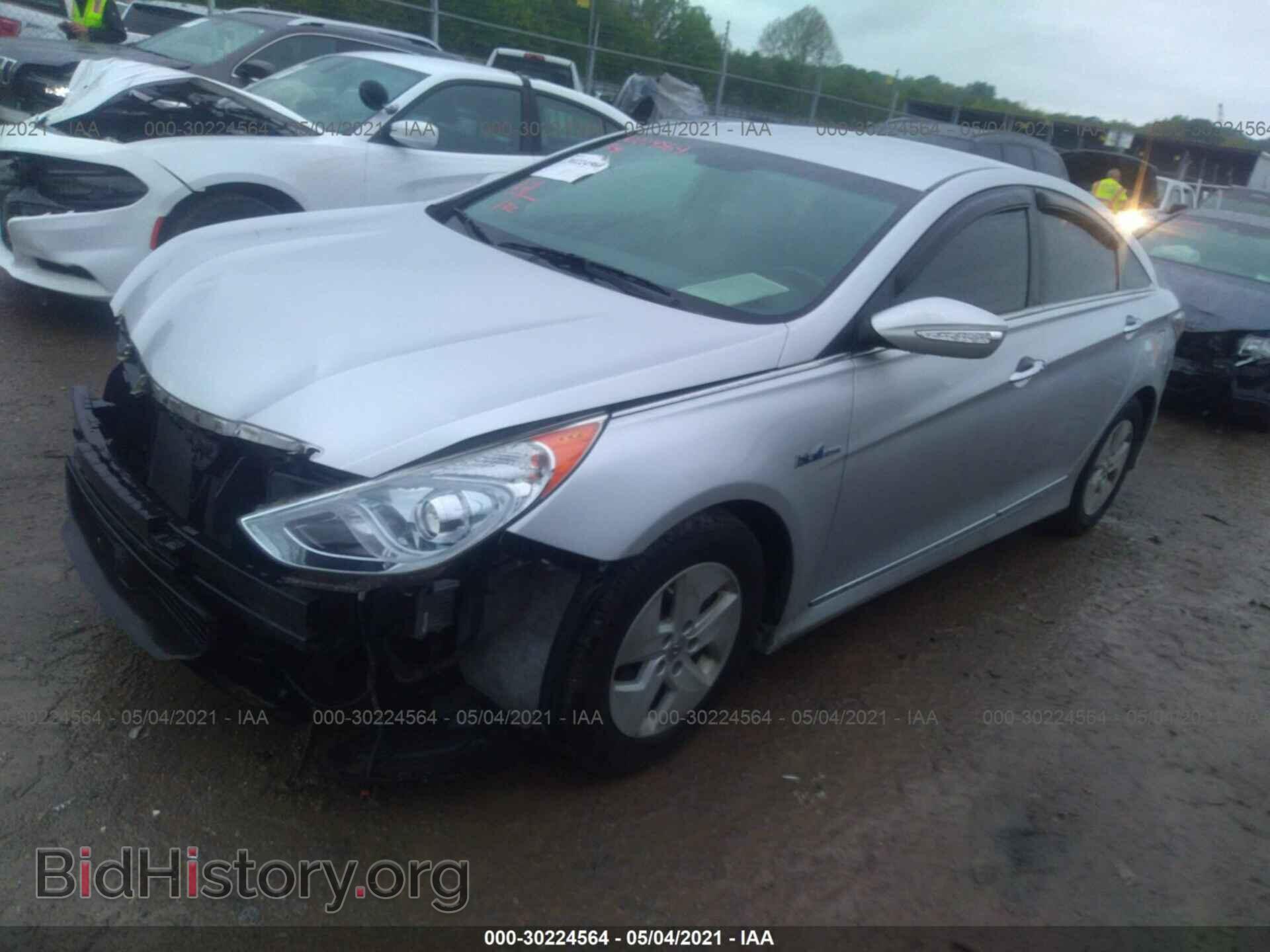 2012 HYUNDAI SONATA - VIN: KMHEC4A42CA046610 - Фото 2