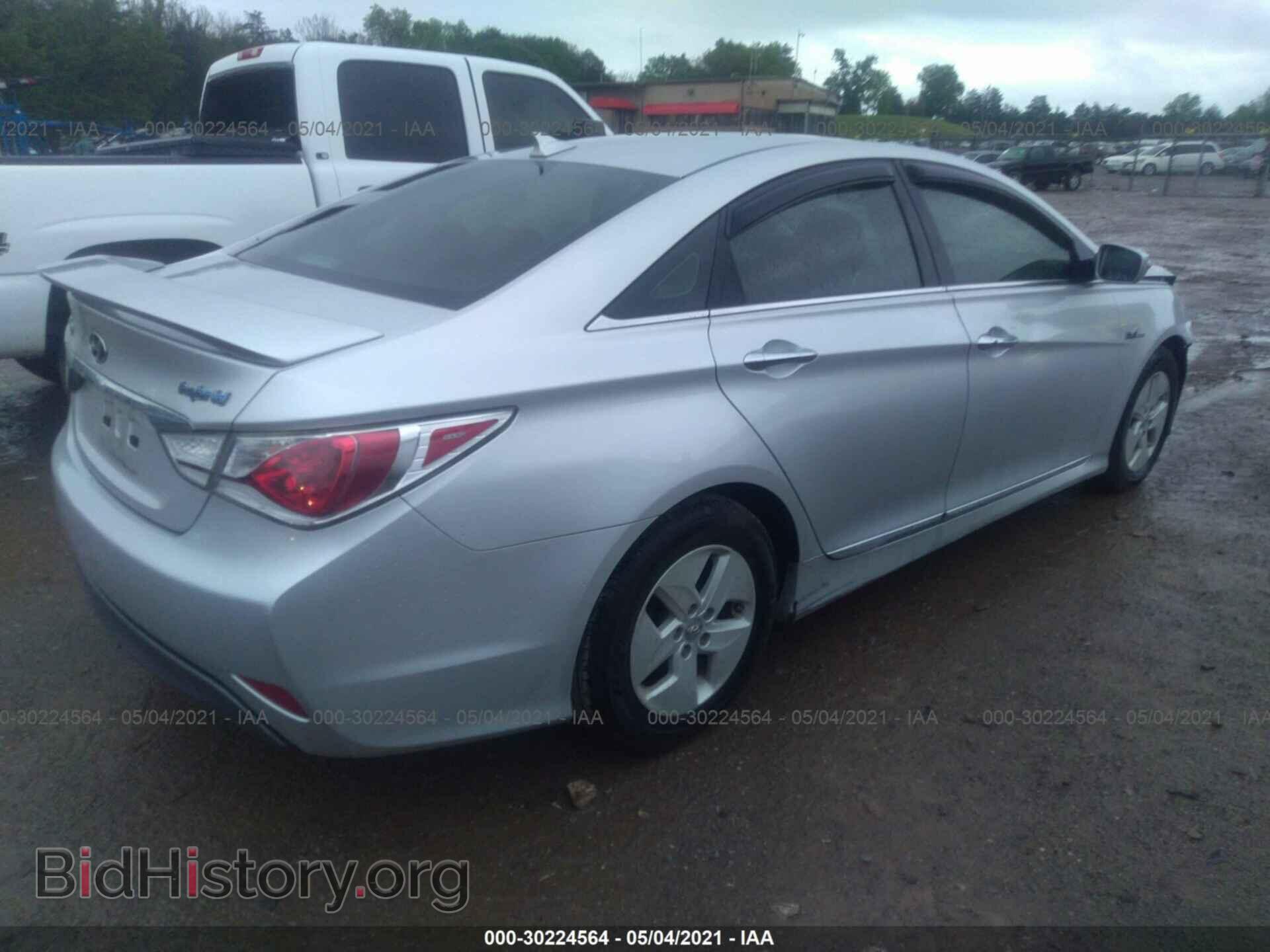 2012 HYUNDAI SONATA - VIN: KMHEC4A42CA046610 - Фото 4
