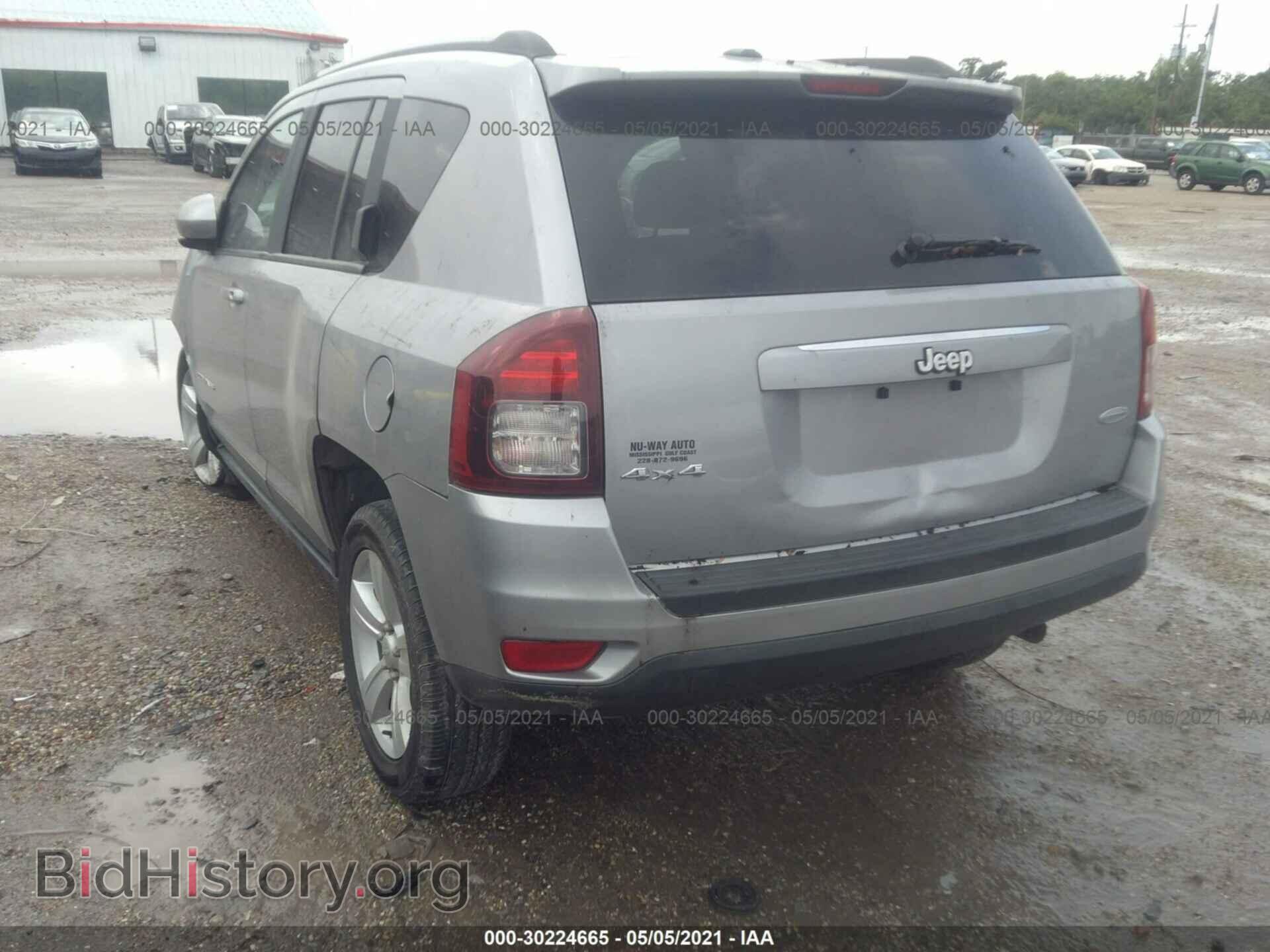 2016 JEEP COMPASS - VIN: 1C4NJDEB0GD594208 - Фото 3
