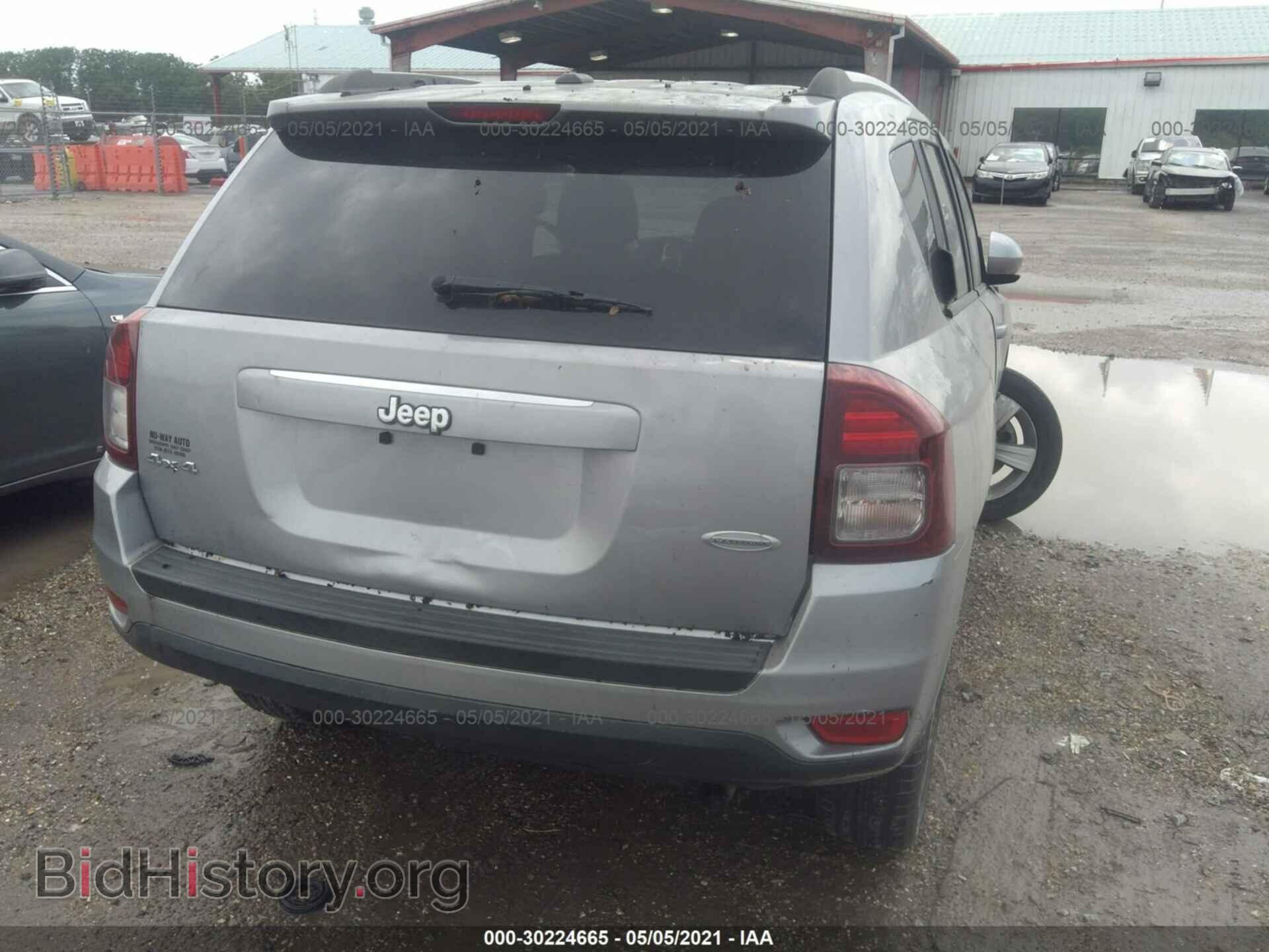 2016 JEEP COMPASS - VIN: 1C4NJDEB0GD594208 - Фото 4