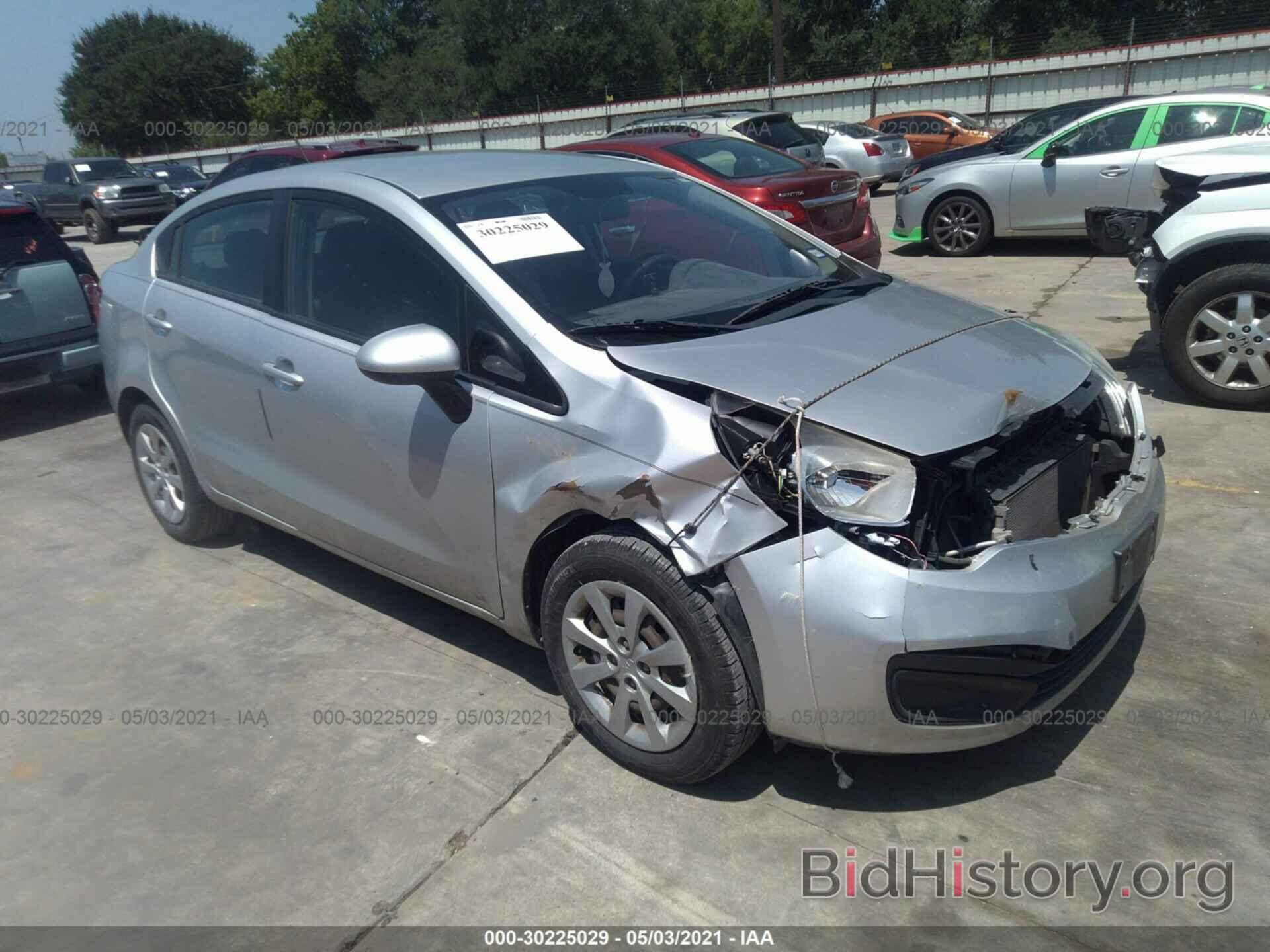 Photo KNADM4A32C6074279 - KIA RIO 2012