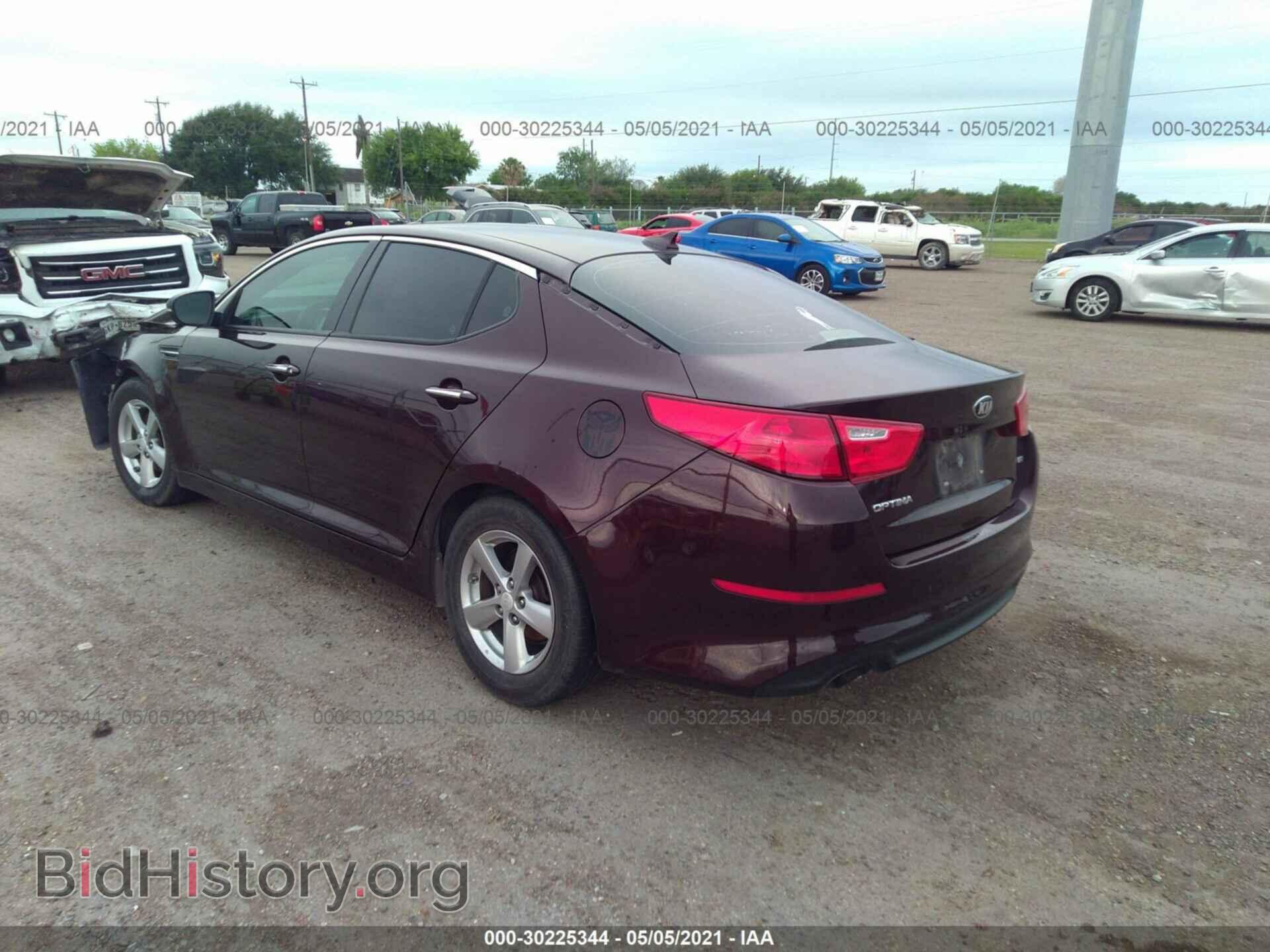 2014 KIA OPTIMA - VIN: 5XXGM4A74EG291789 - Фото 3