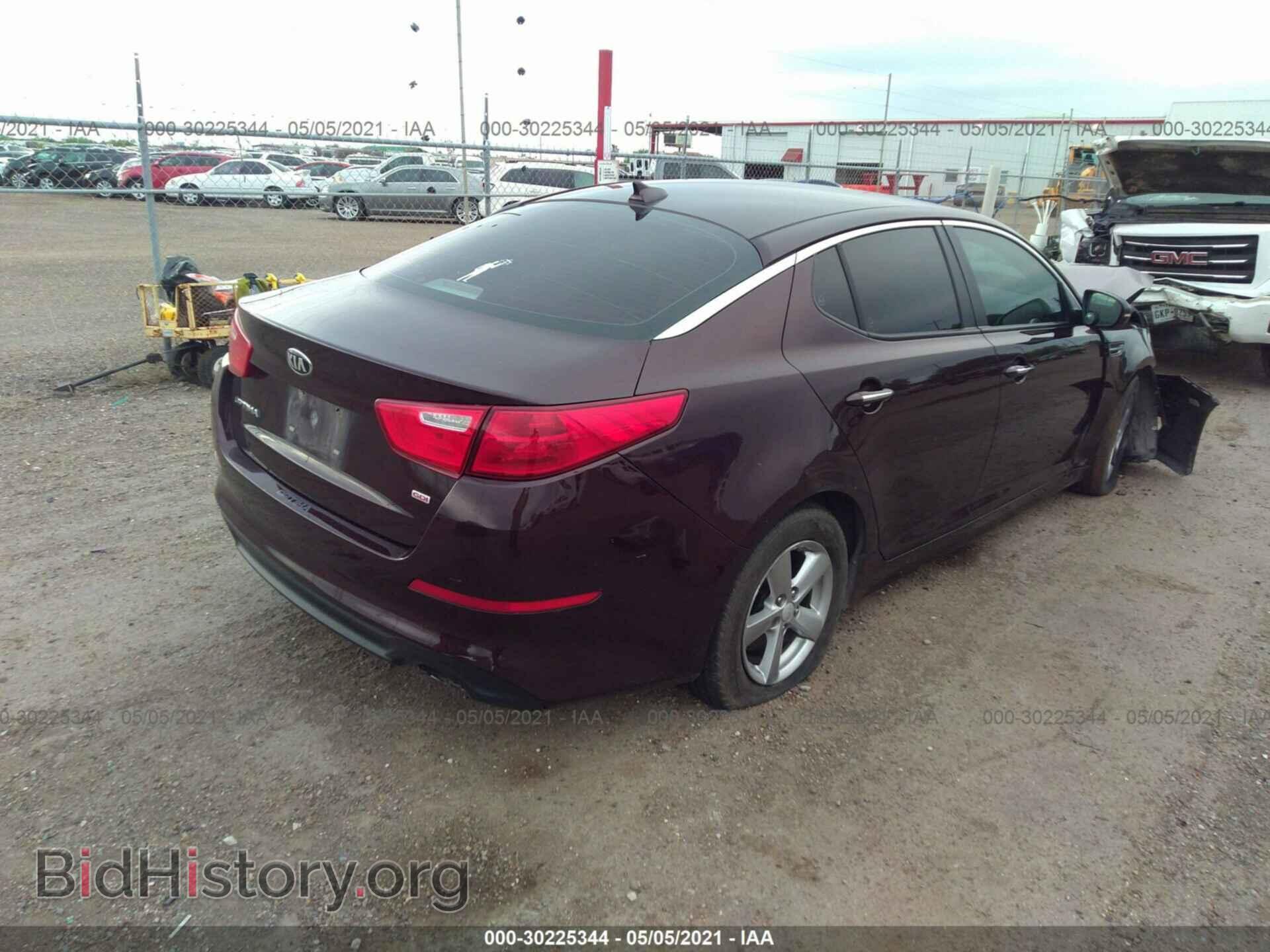 2014 KIA OPTIMA - VIN: 5XXGM4A74EG291789 - Фото 4