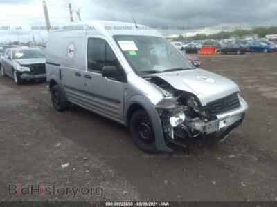 2012 Ford TRANSIT CONNECT XLT, серебристый — VIN NM0LS7DN9CT121857, IAAI