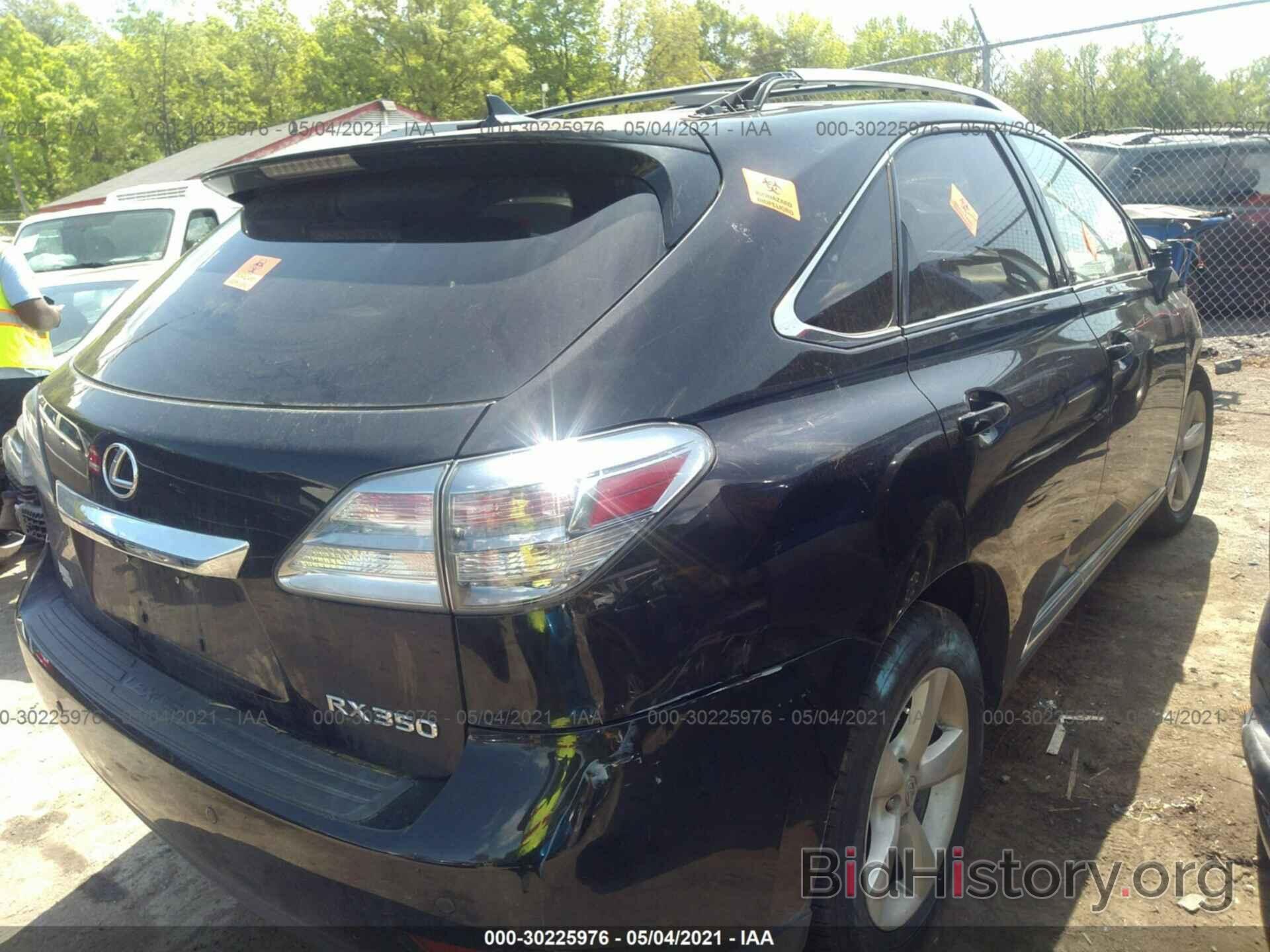 Photo 2T2BK1BA3CC147403 - LEXUS RX 350 2012