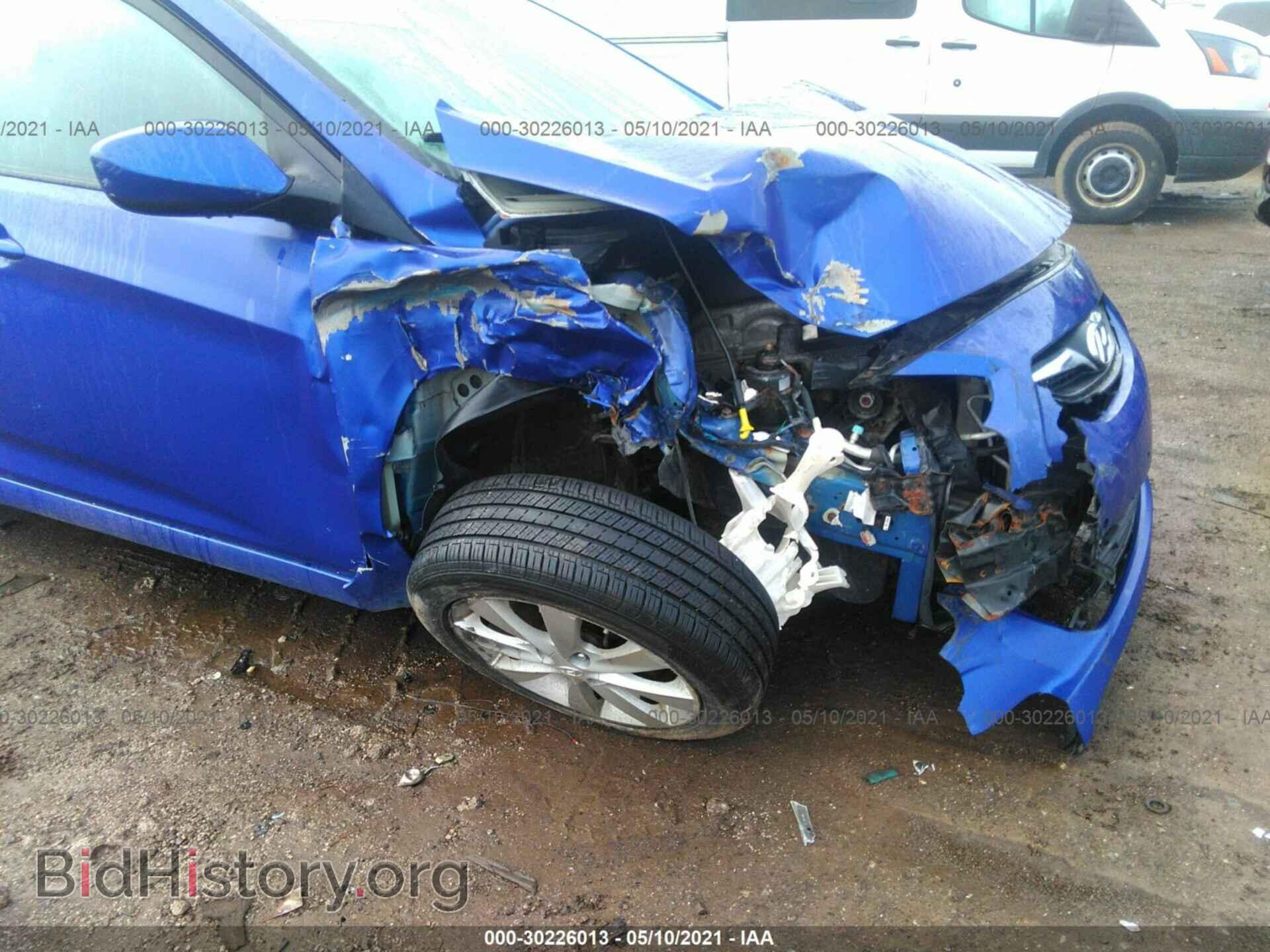 2013 HYUNDAI ACCENT - VIN: KMHCU4AE8DU311575 - Фото 6