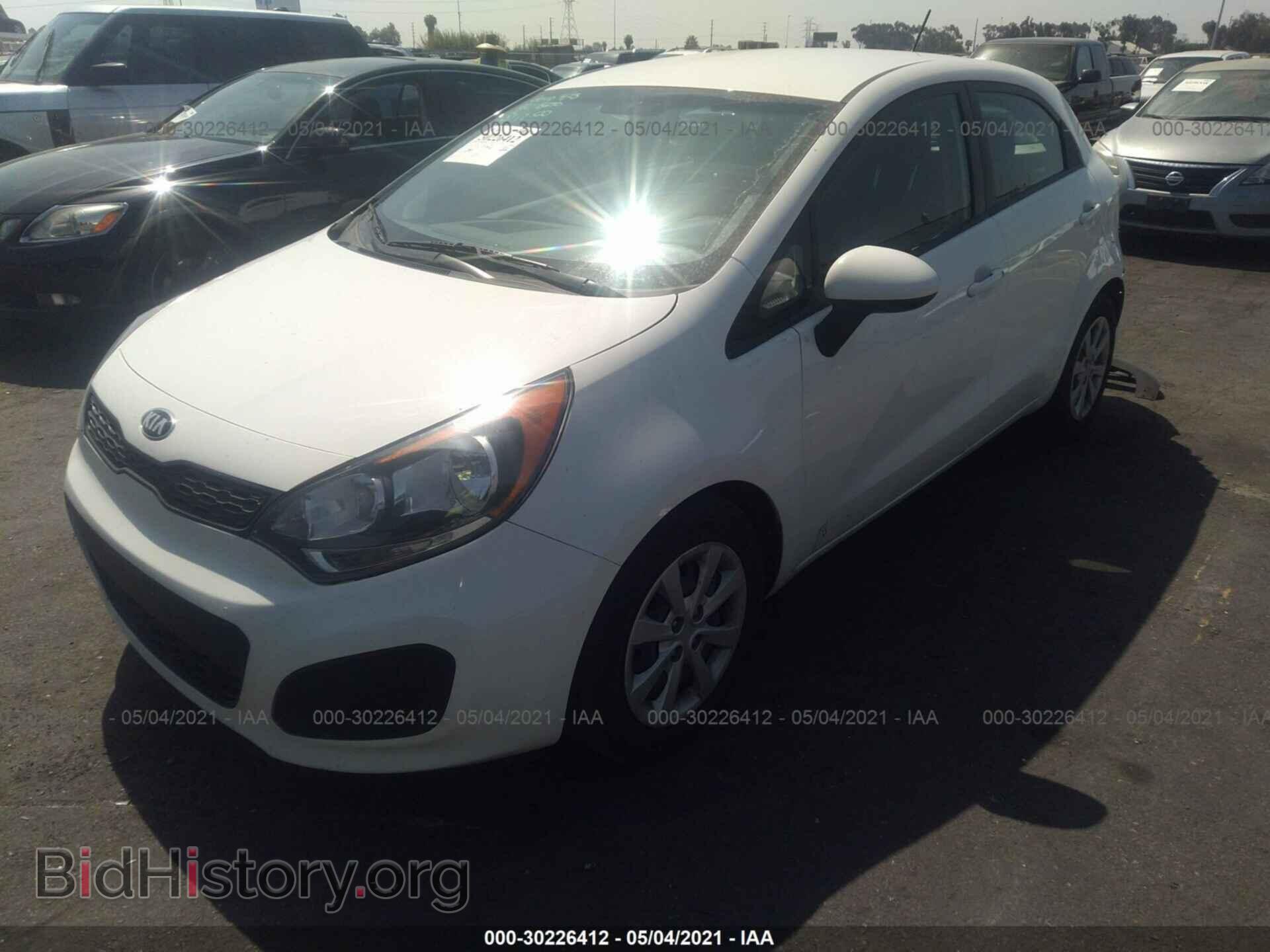 2014 KIA RIO - VIN: KNADM5A35E6414386 - Фото 2