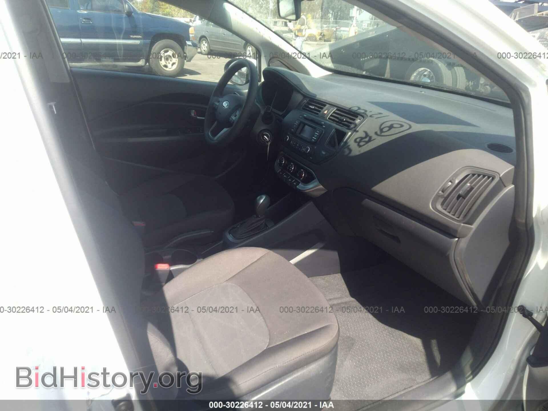 2014 KIA RIO - VIN: KNADM5A35E6414386 - Фото 5
