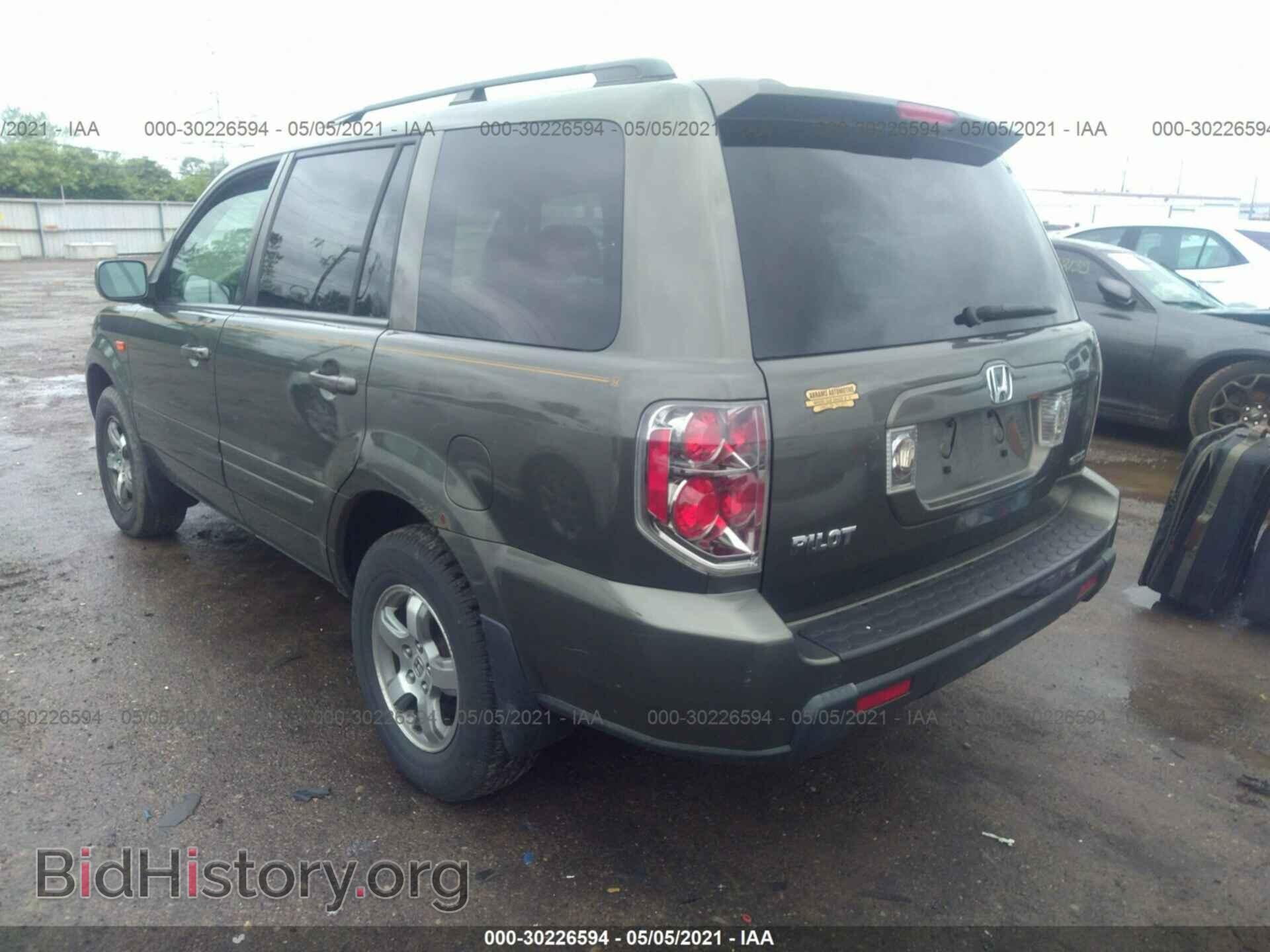 2006 HONDA PILOT - VIN: 2HKYF18486H509151 - Фото 3