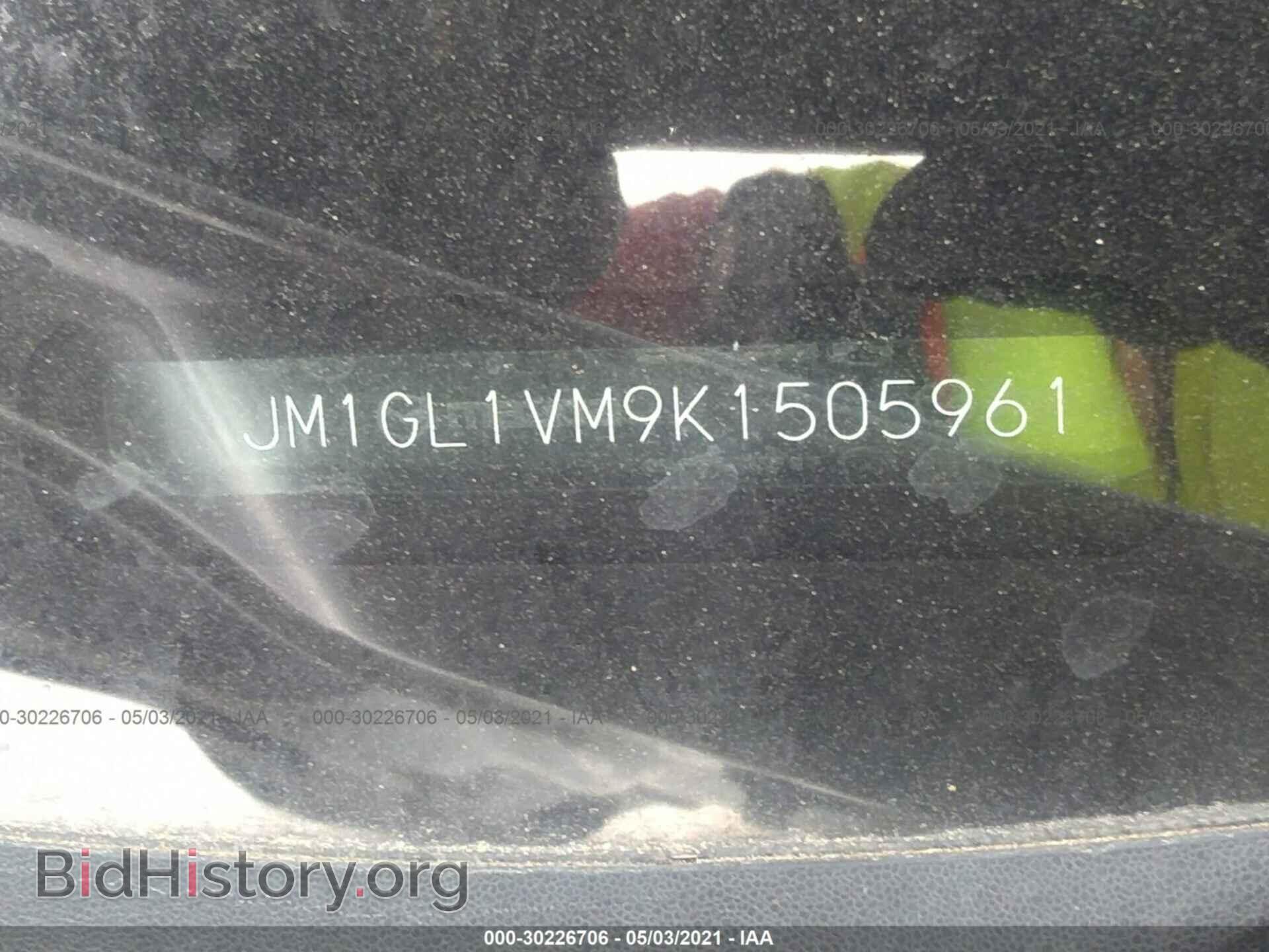 2019 MAZDA MAZDA6 - VIN: JM1GL1VM9K1505961 - Фото 9