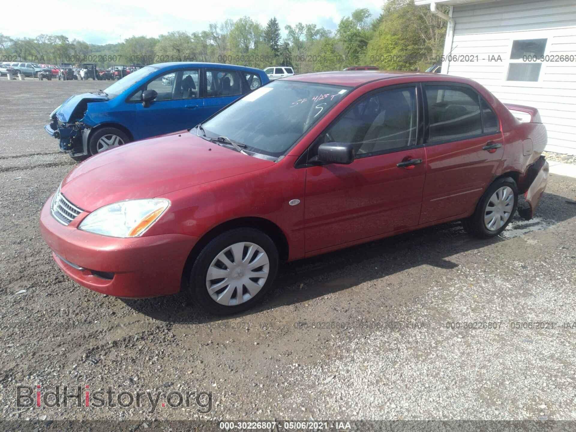 2006 MITSUBISHI LANCER - VIN: JA3AJ26E76U045954 - Фото 2