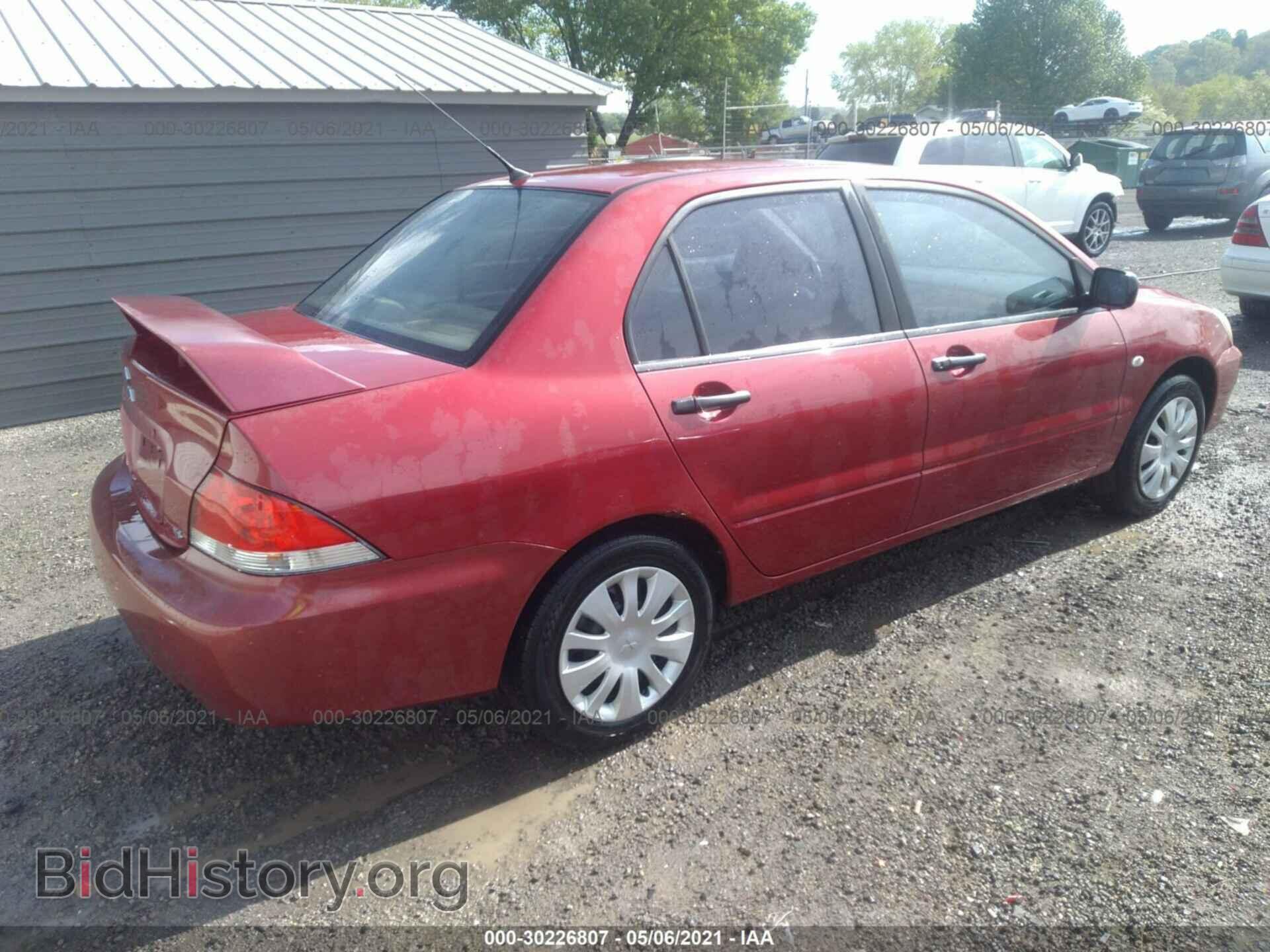 2006 MITSUBISHI LANCER - VIN: JA3AJ26E76U045954 - Фото 4