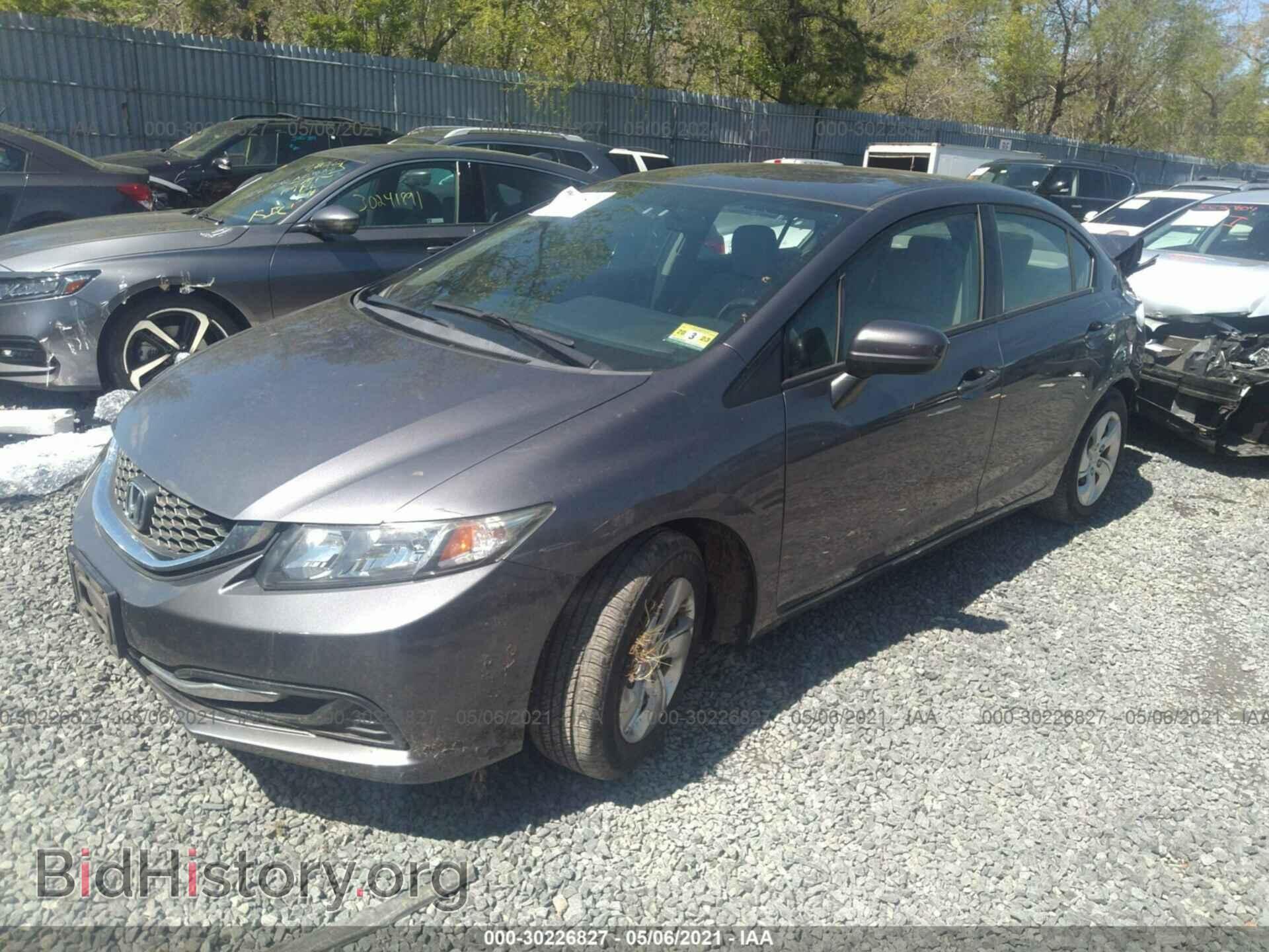 2014 HONDA CIVIC SEDAN - VIN: 19XFB2F56EE206800 - Photo 2