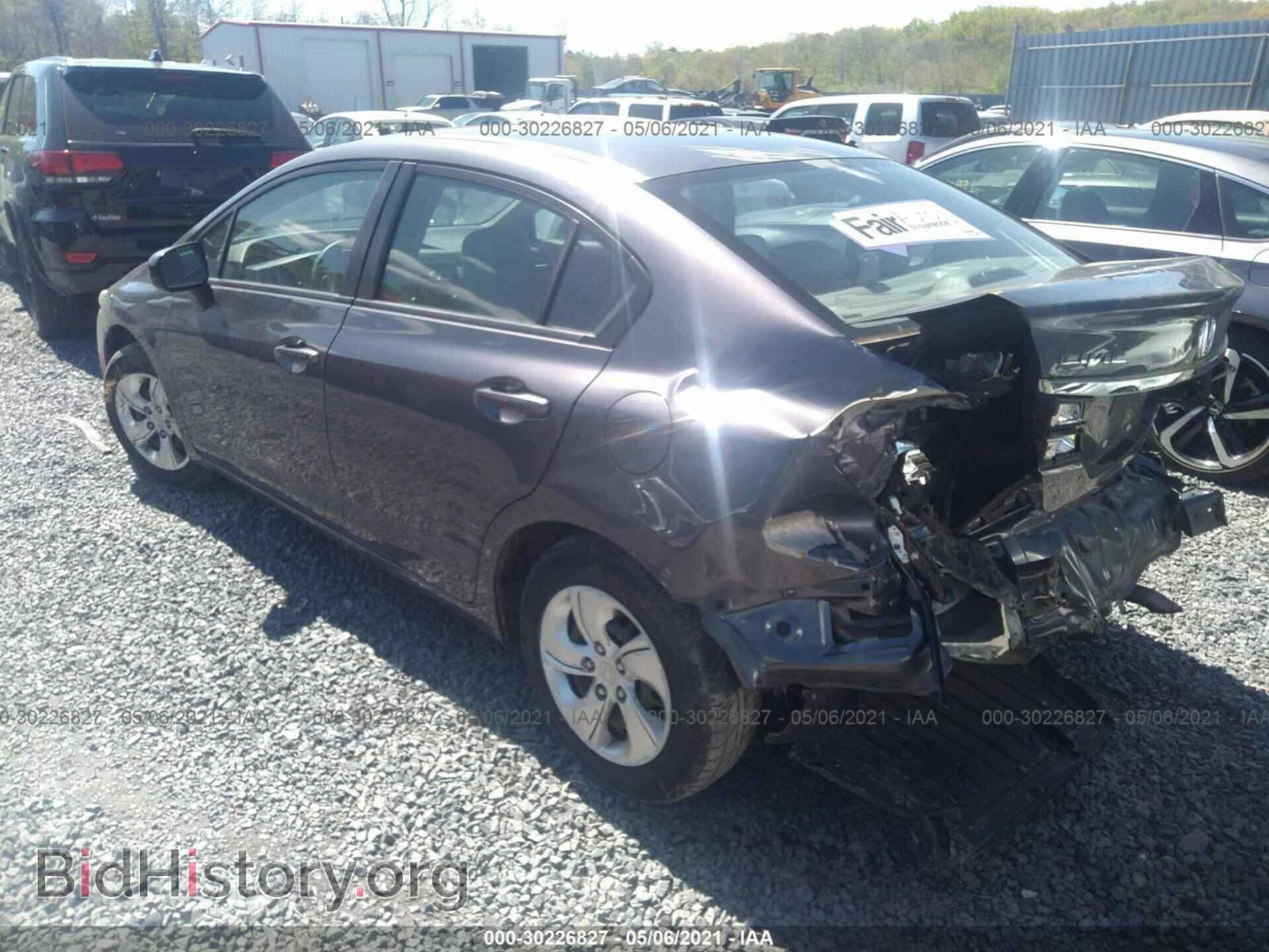2014 HONDA CIVIC SEDAN - VIN: 19XFB2F56EE206800 - Photo 3
