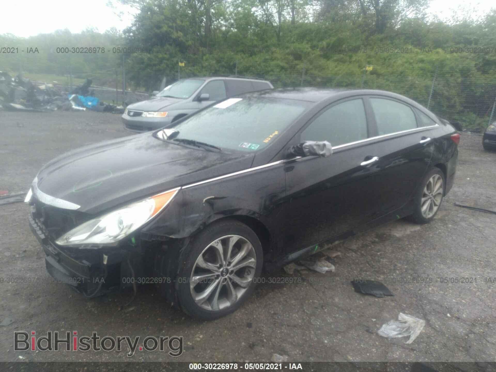 2014 HYUNDAI SONATA - VIN: 5NPEC4AB9EH876452 - Photo 2