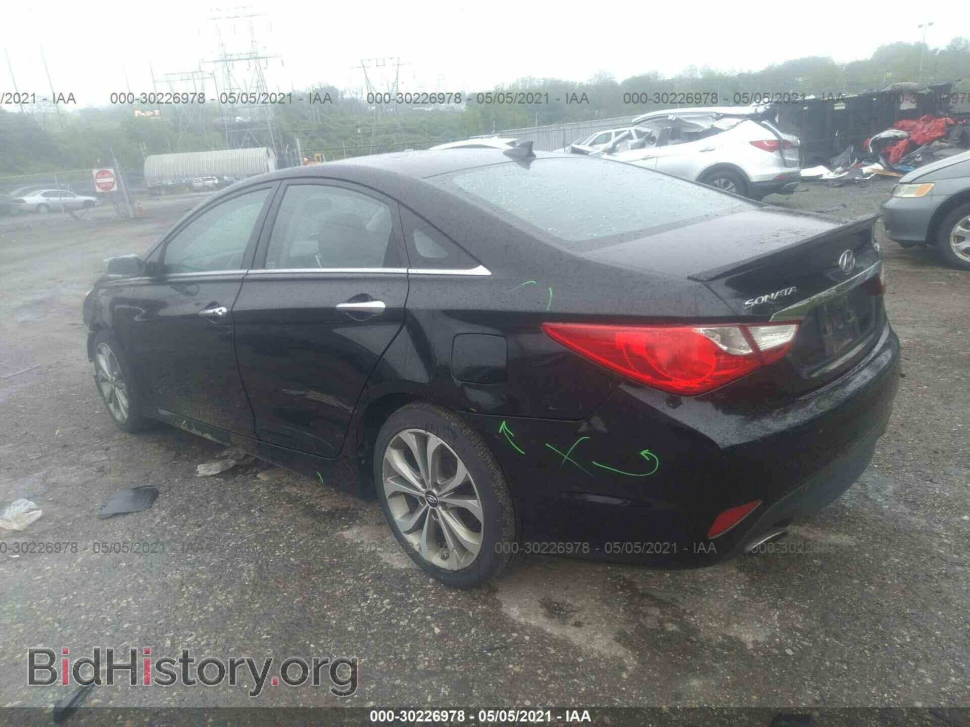 2014 HYUNDAI SONATA - VIN: 5NPEC4AB9EH876452 - Photo 3