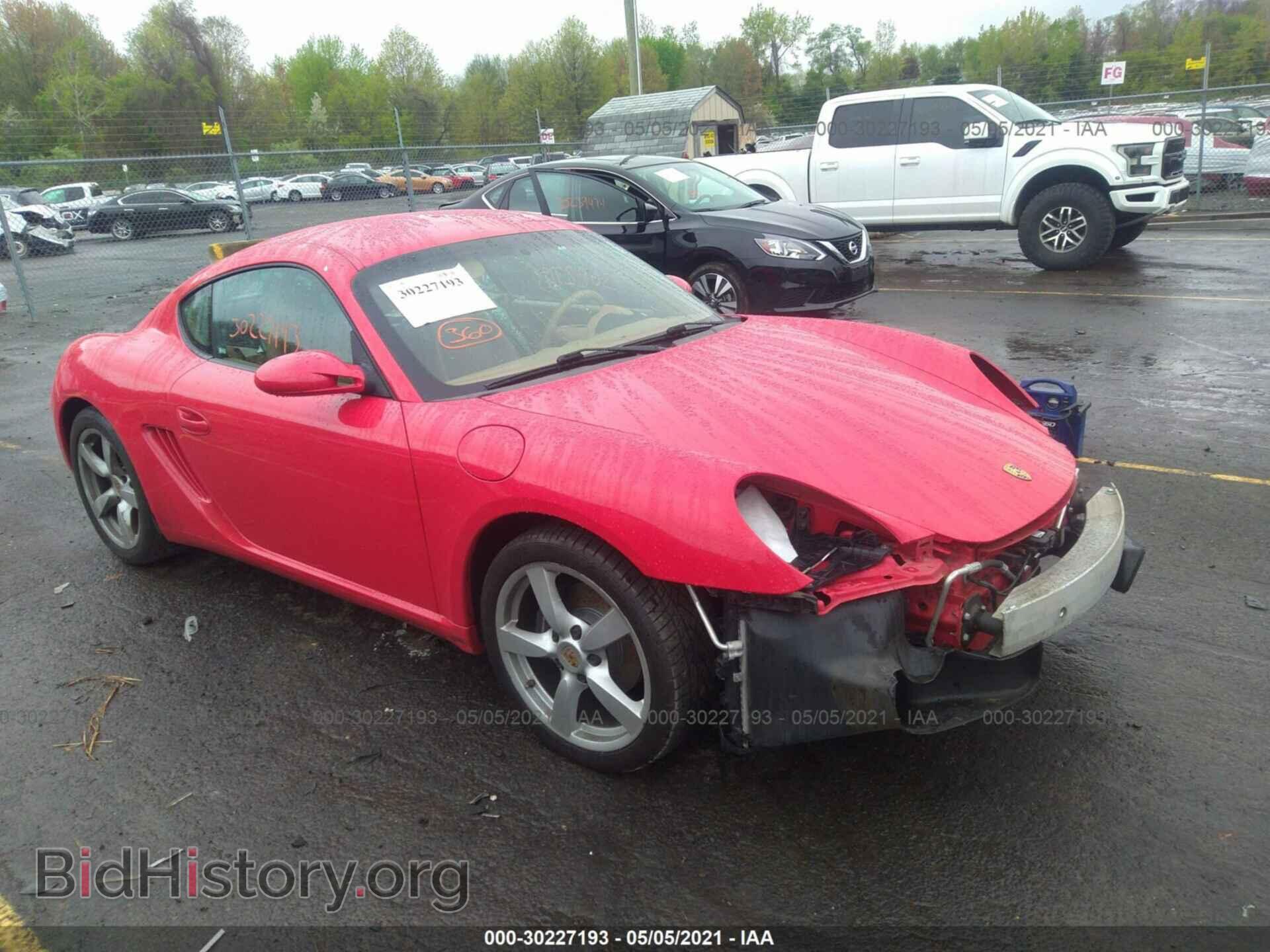 Photo WP0AA29877U763366 - PORSCHE CAYMAN 2007