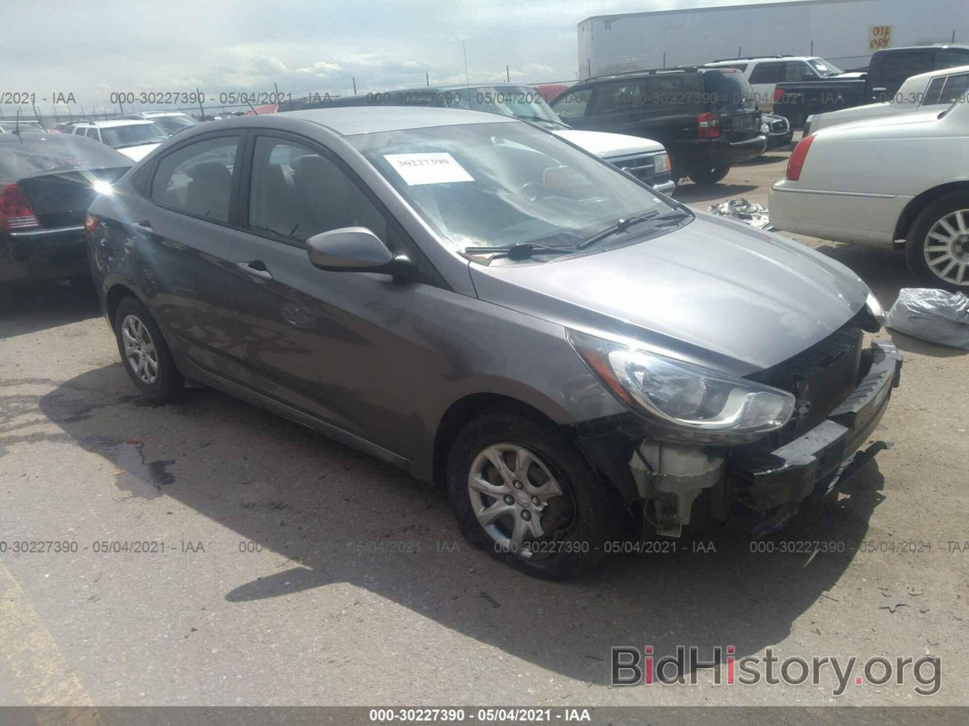 Photo KMHCT4AE8DU471524 - HYUNDAI ACCENT 2013