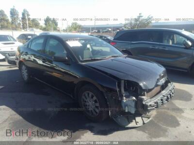 2012 Mitsubishi GALANT FE, черный — VIN 4A32B2FF0CE018853, IAAI