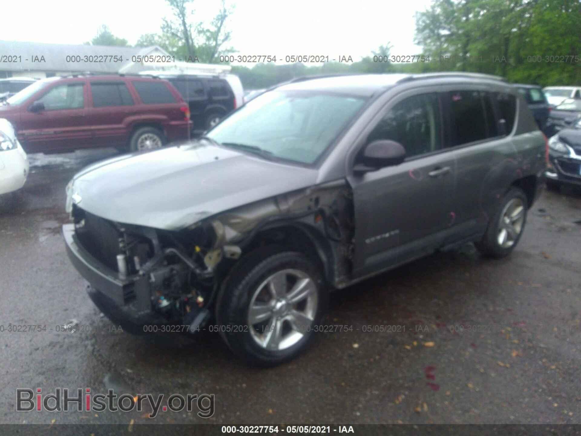 2012 JEEP COMPASS - VIN: 1C4NJDBB3CD676237 - Фото 2