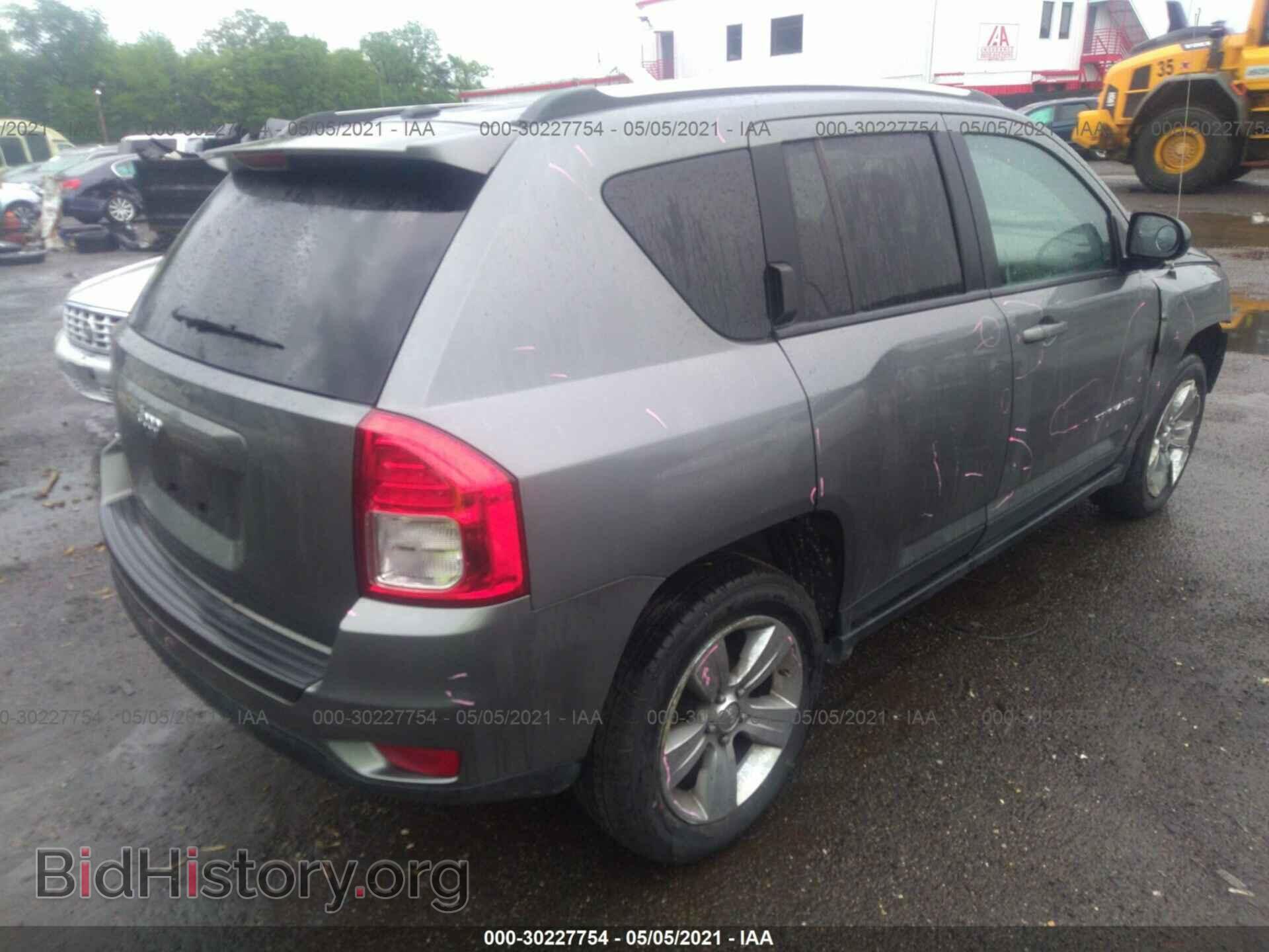 2012 JEEP COMPASS - VIN: 1C4NJDBB3CD676237 - Фото 4