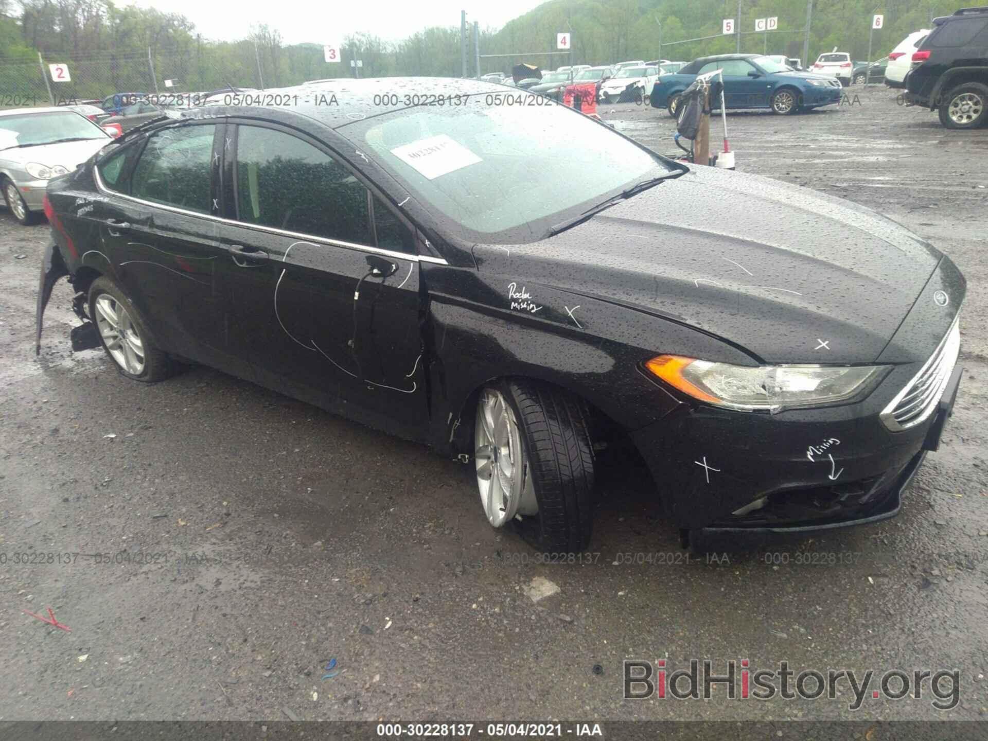 Photo 3FA6P0H77JR188837 - FORD FUSION 2018