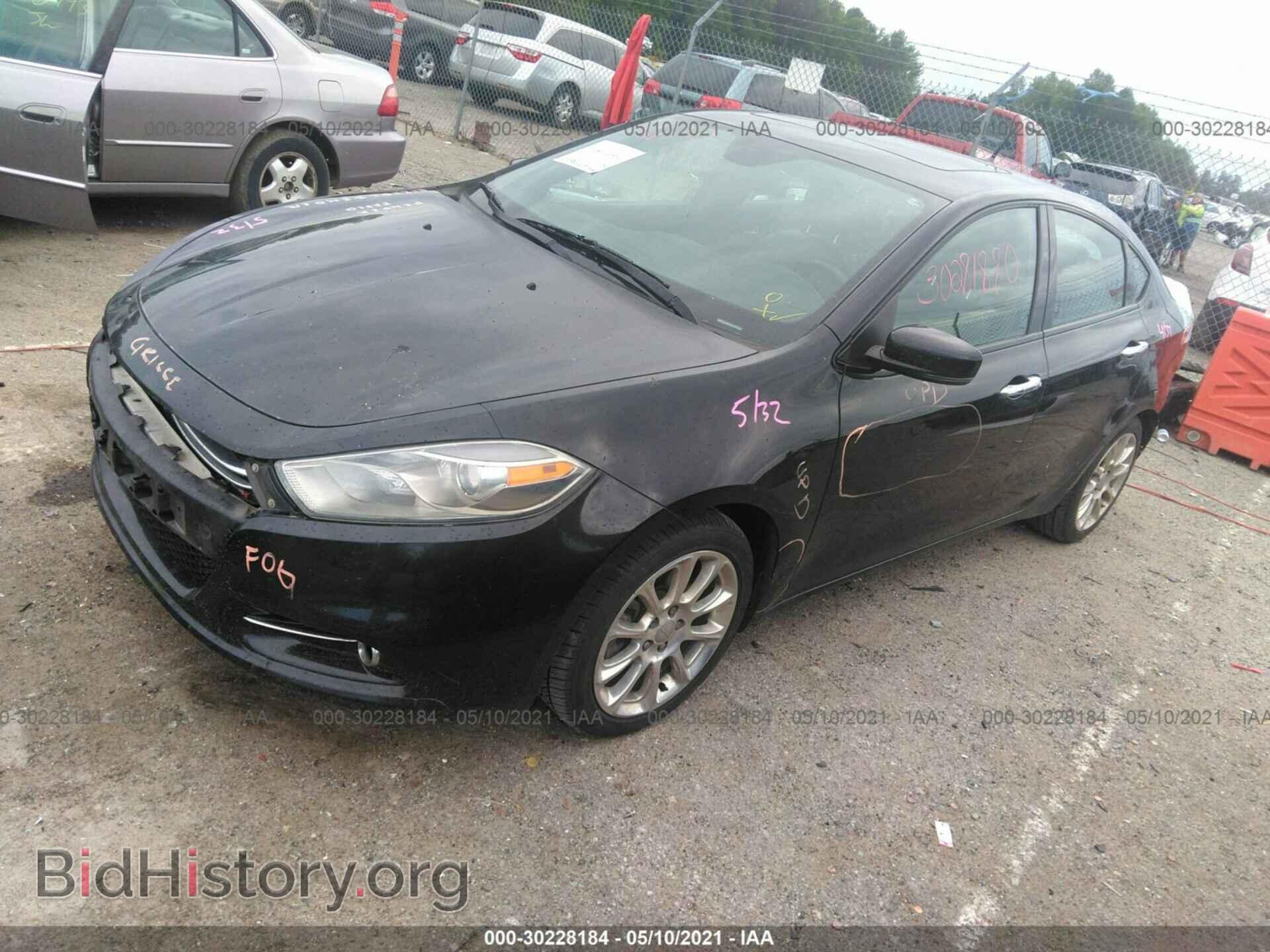 2013 DODGE DART - VIN: 1C3CDFCHXDD342368 - Фото 2