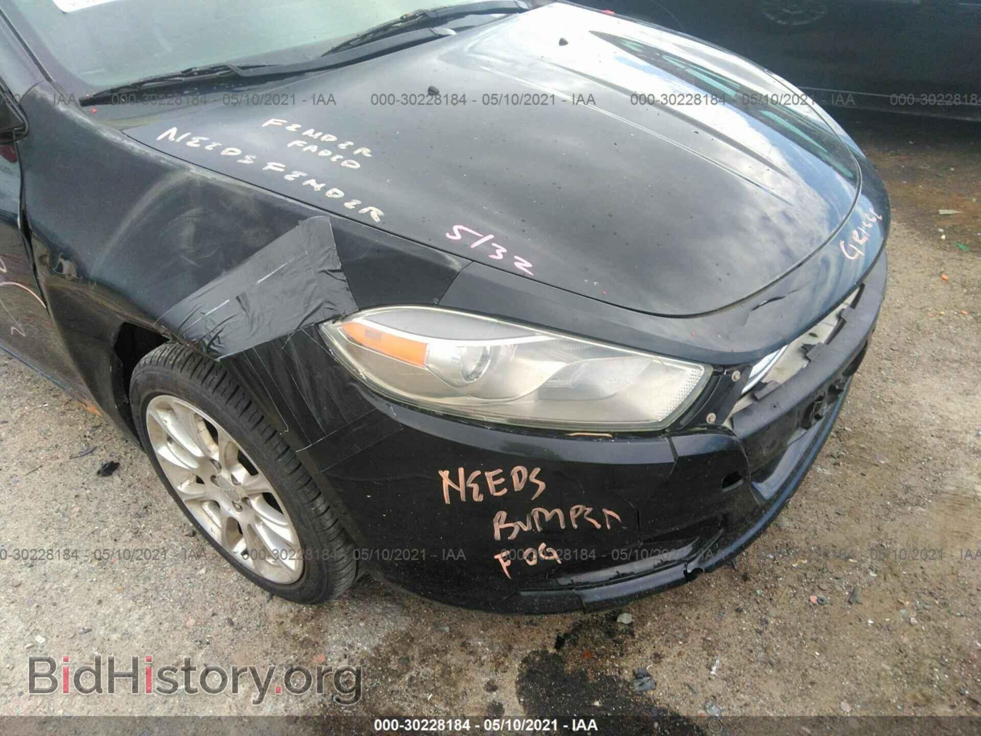 2013 DODGE DART - VIN: 1C3CDFCHXDD342368 - Фото 6