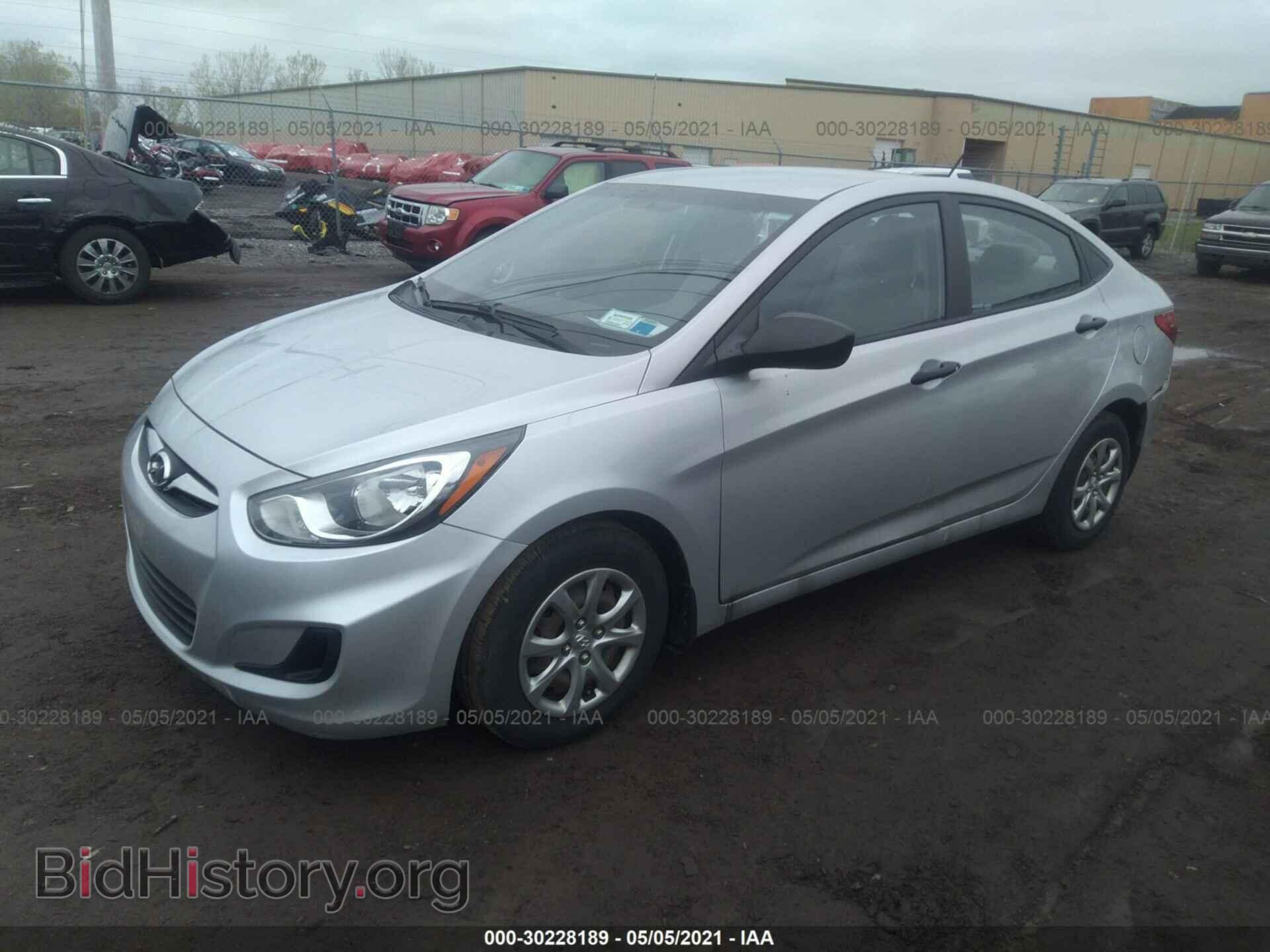 2012 HYUNDAI ACCENT - VIN: KMHCT4AE4CU254406 - Фото 2