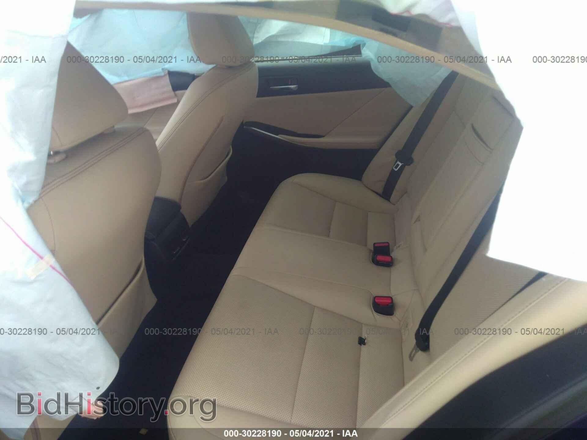 2014 LEXUS IS 250 - VIN: JTHBF1D29E5025366 - Фото 8