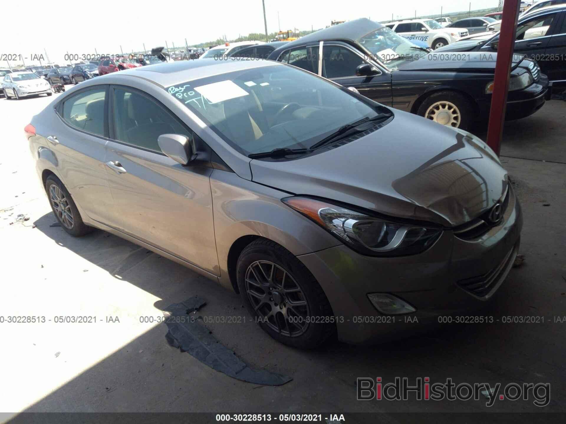 Photo 5NPDH4AE1DH213656 - HYUNDAI ELANTRA 2013