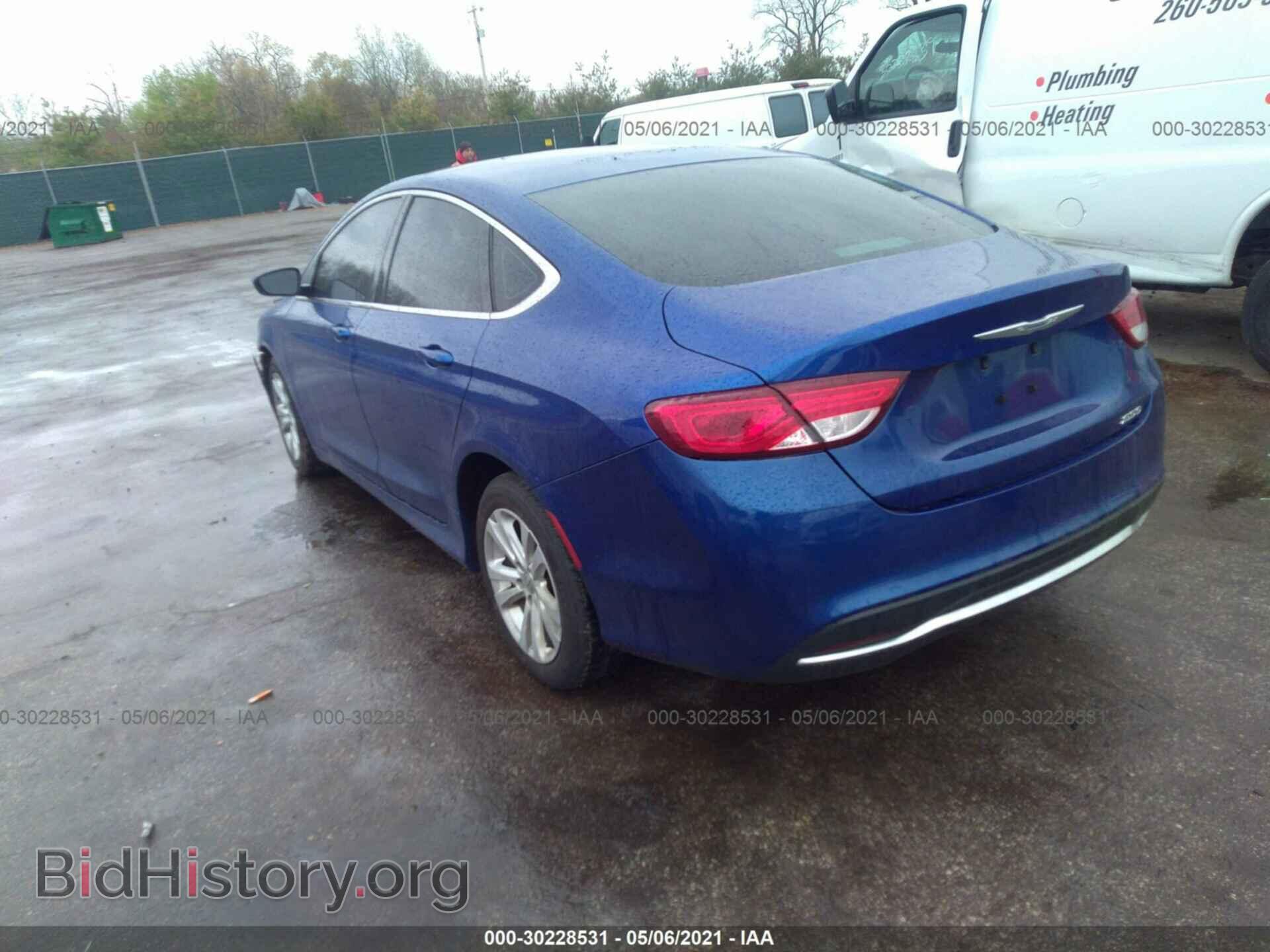 2015 CHRYSLER 200 - VIN: 1C3CCCAB2FN507732 - Фото 3