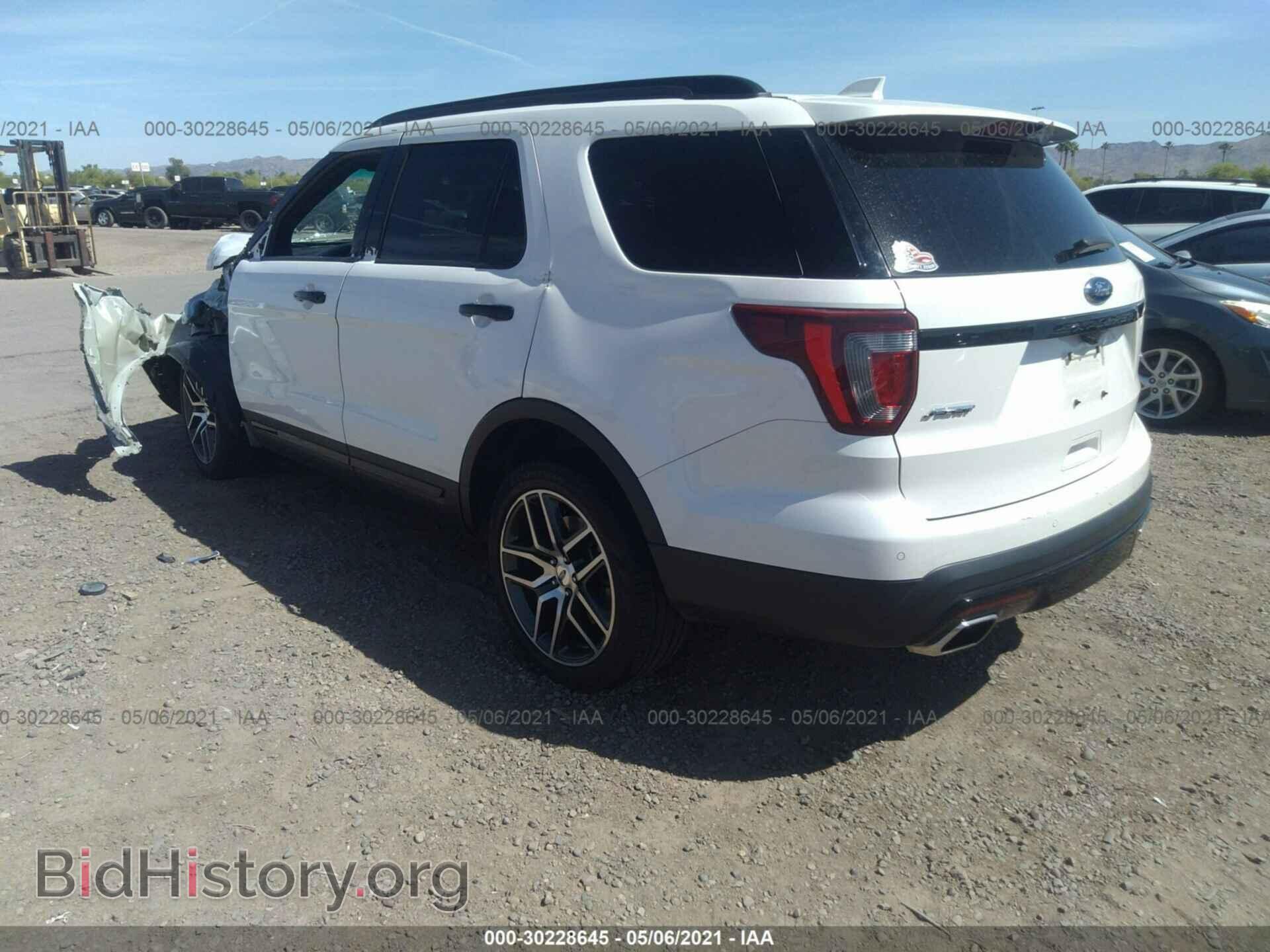 2017 FORD EXPLORER - VIN: 1FM5K8GT4HGB70617 - Фото 3