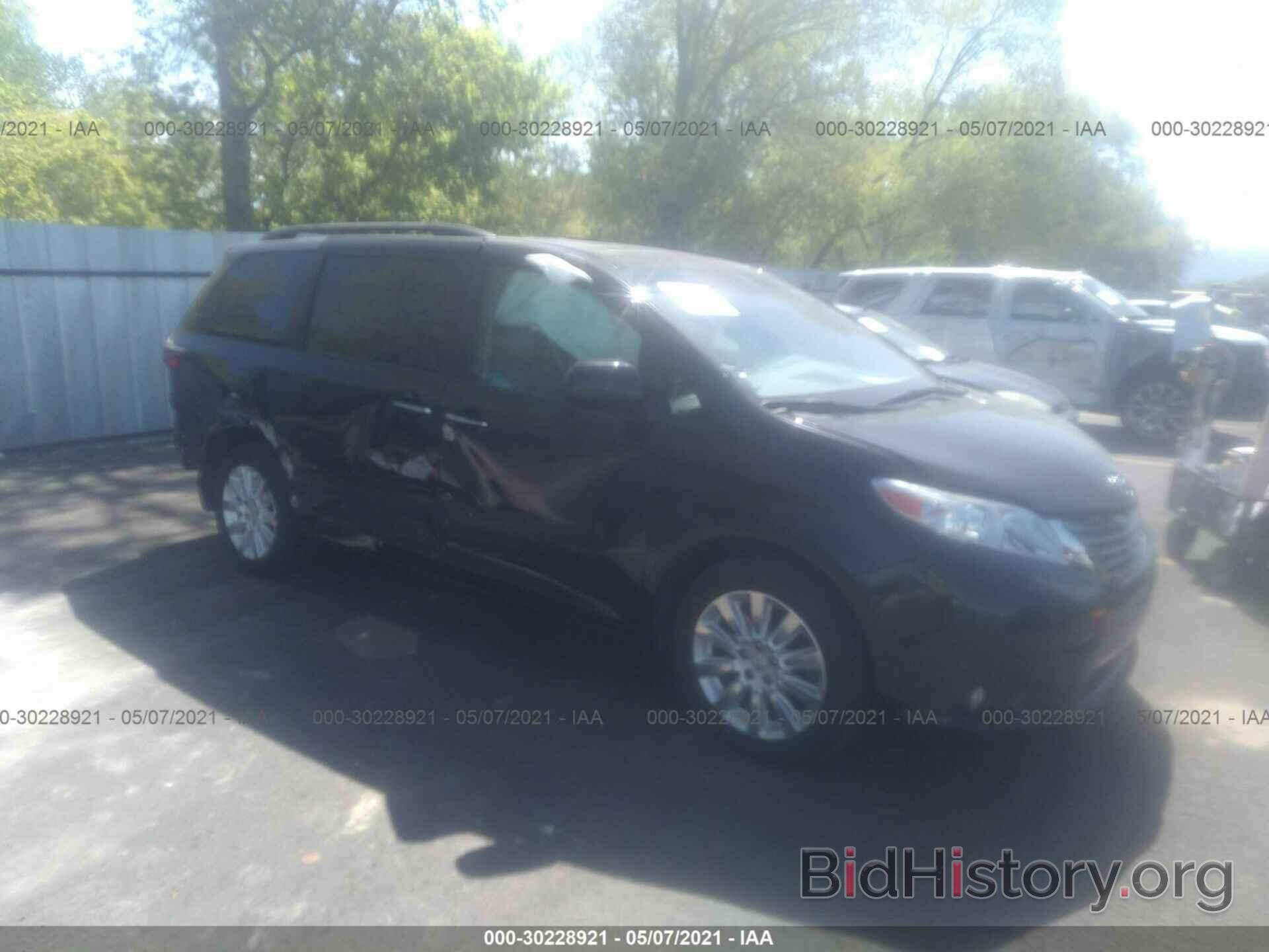 Photo 5TDDK3DC2GS139572 - TOYOTA SIENNA 2016