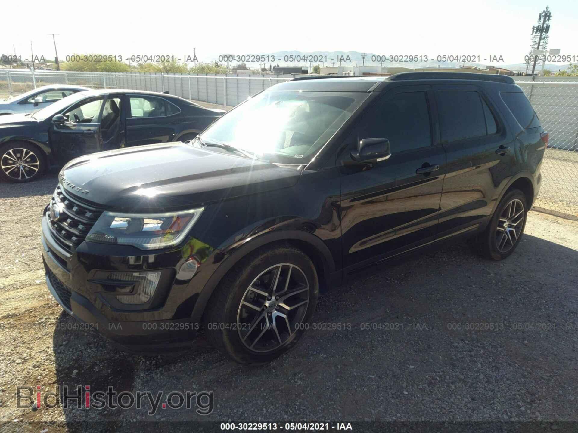 2016 FORD EXPLORER - VIN: 1FM5K8GT9GGA82953 - Фото 2