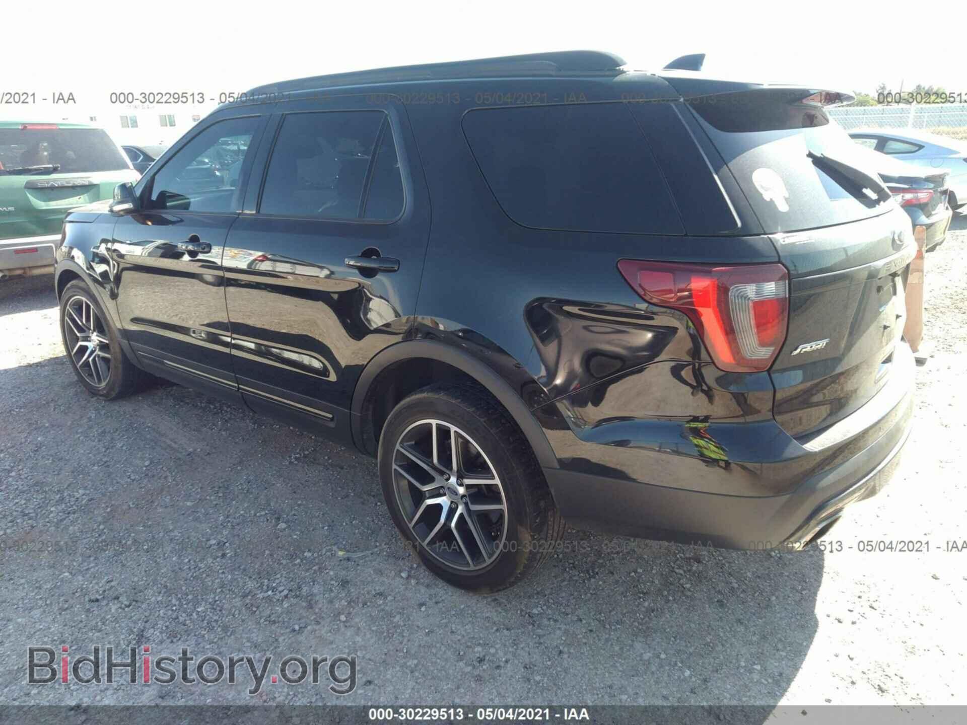 2016 FORD EXPLORER - VIN: 1FM5K8GT9GGA82953 - Фото 3
