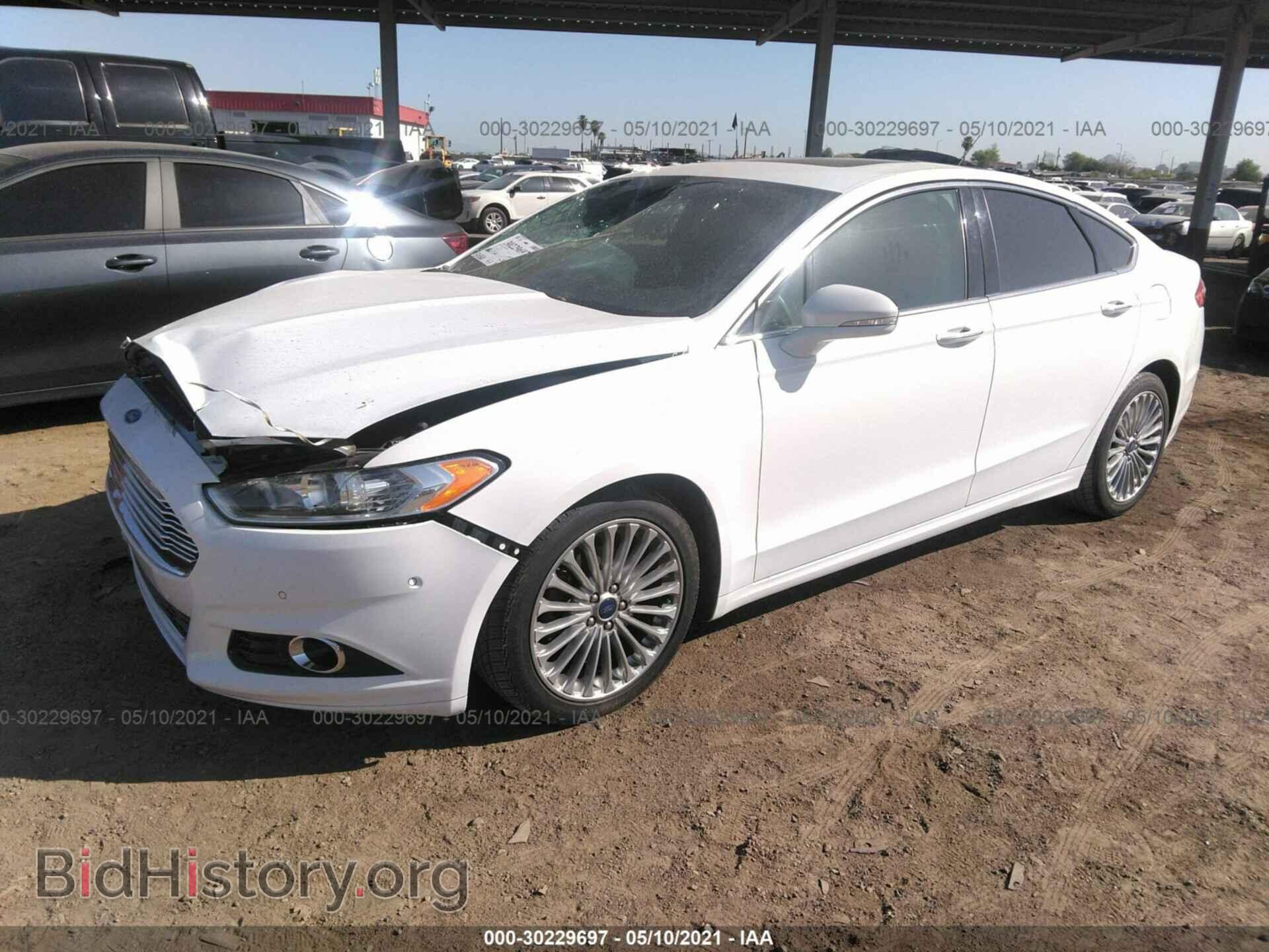 2016 FORD FUSION - VIN: 3FA6P0K96GR202455 - Фото 2