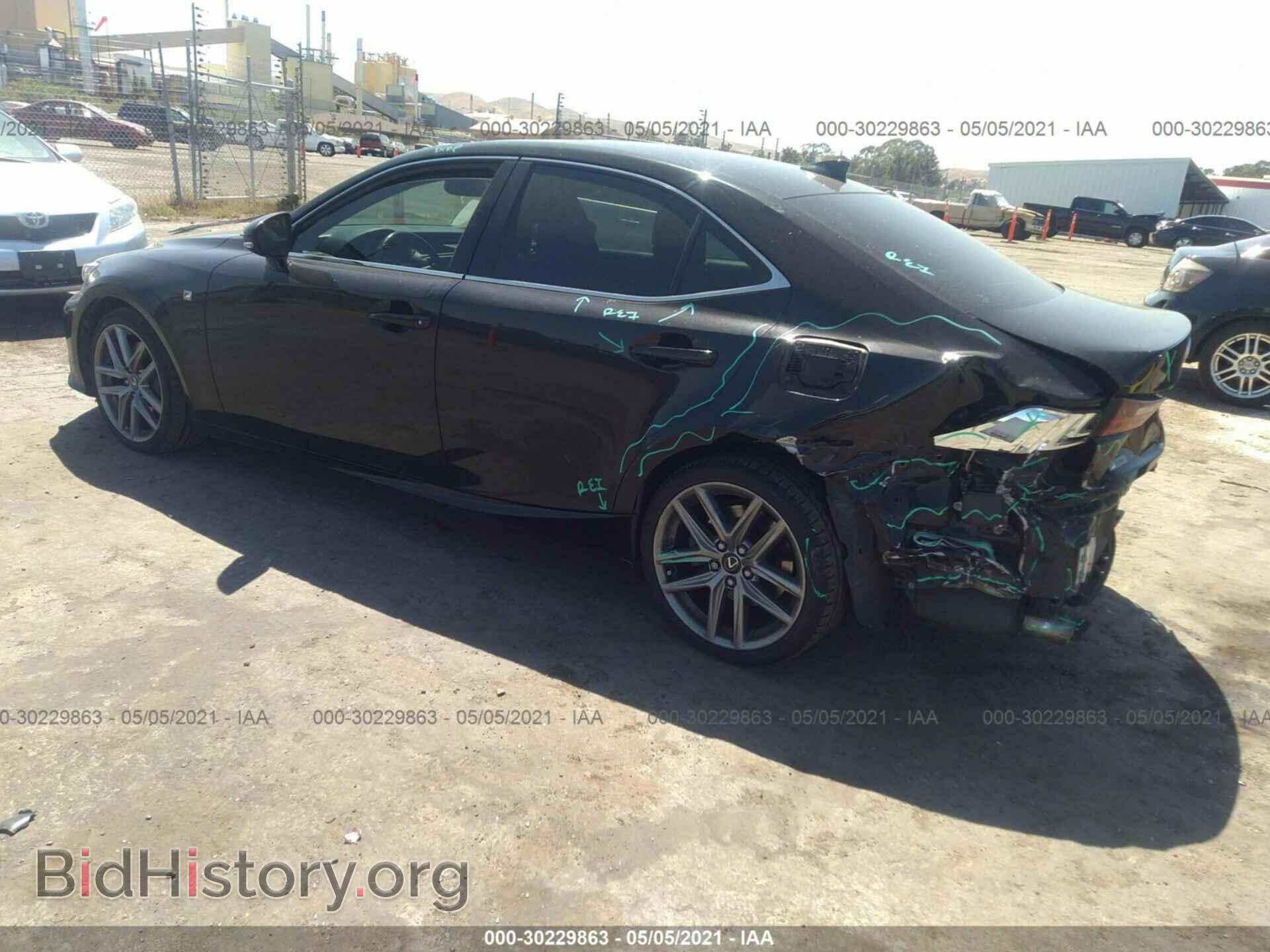 2015 LEXUS IS 350 - VIN: JTHBE1D28F5020180 - Фото 3
